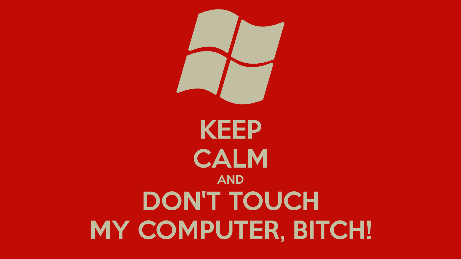 Don't Touch My Computer Wallpapers Wallpaper Cave