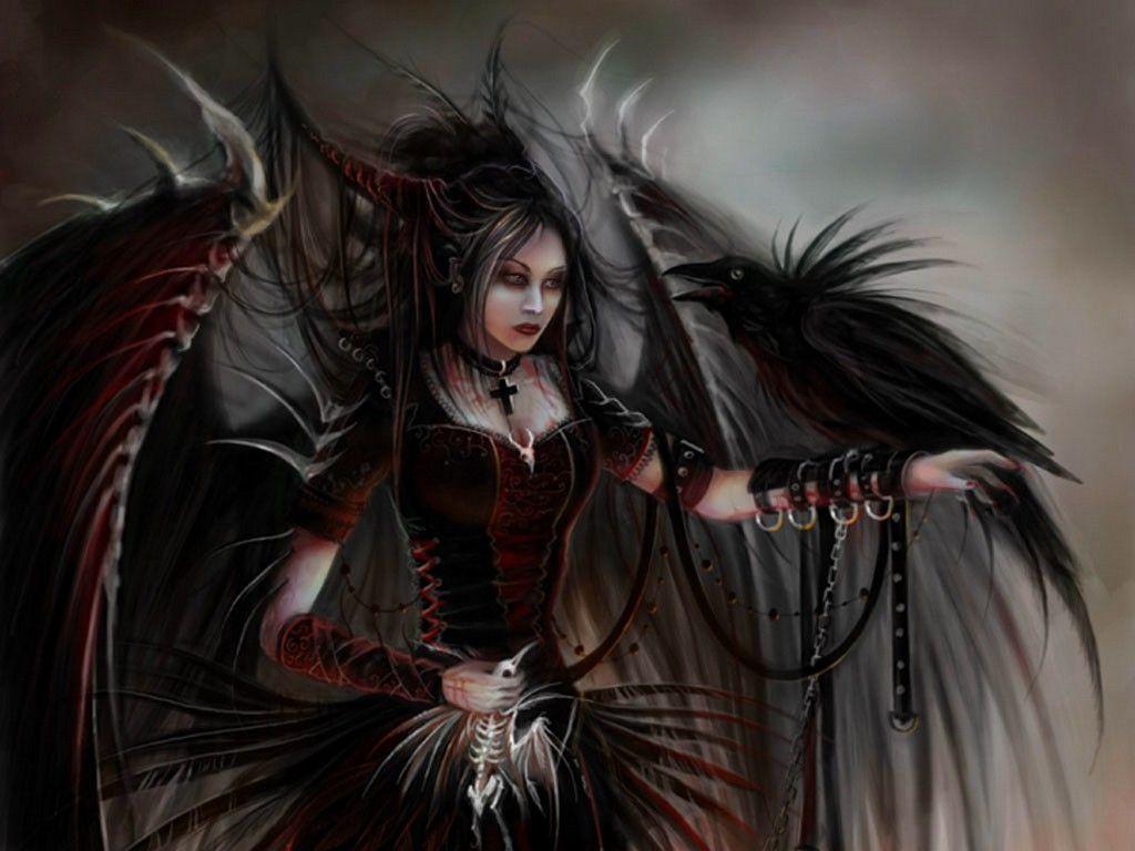 Gothic Angel Wallpapers Wallpaper Cave