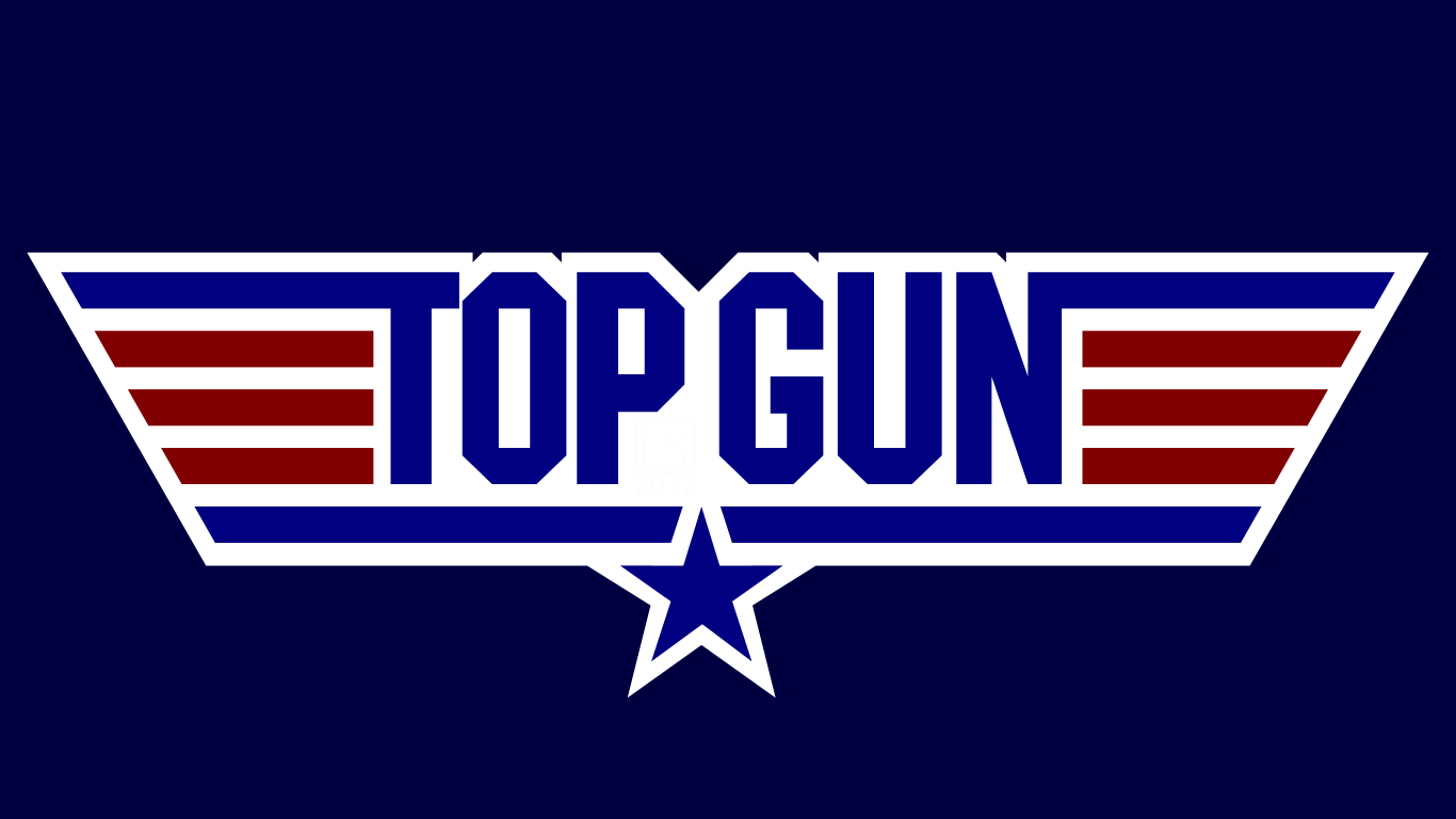 Top Gun Iceman Logo