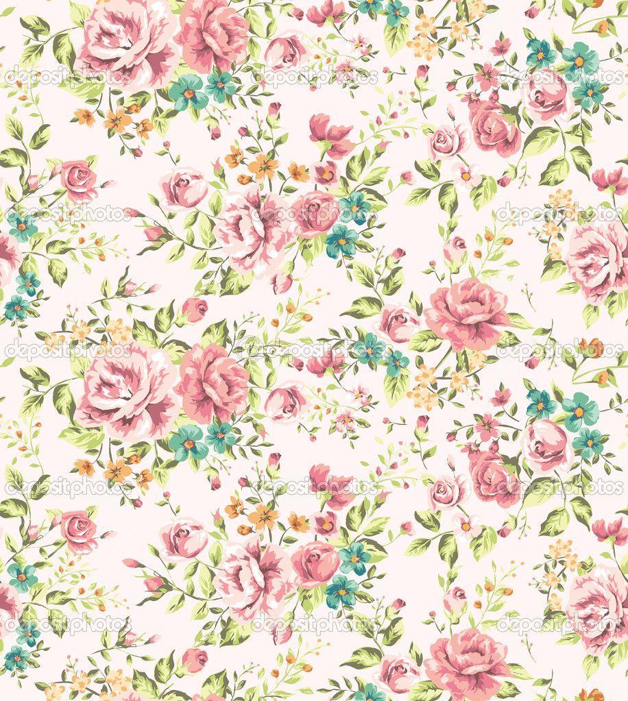 Backgrounds Flower Vintage Wallpaper Cave