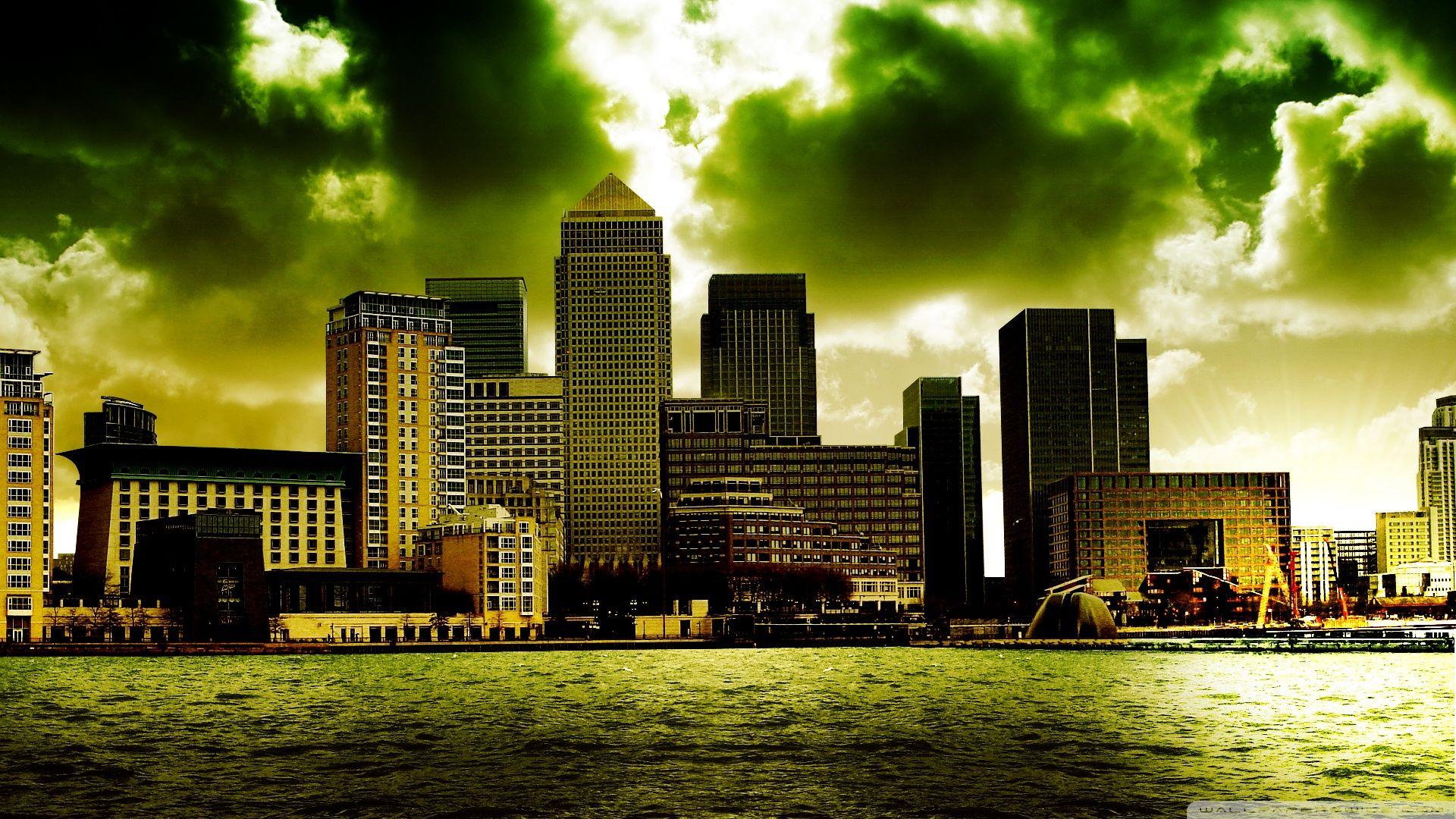 HD Dark City Wallpapers Wallpaper Cave