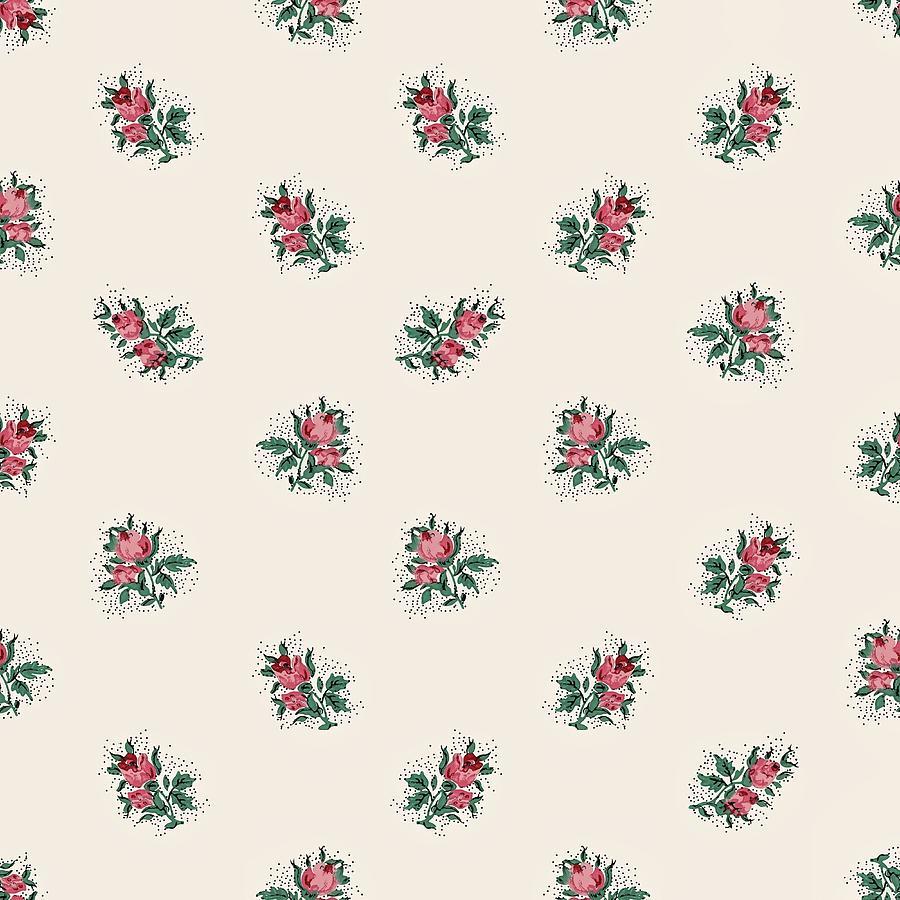 Wallpapers Pattern Vintage Pink Wallpaper Cave