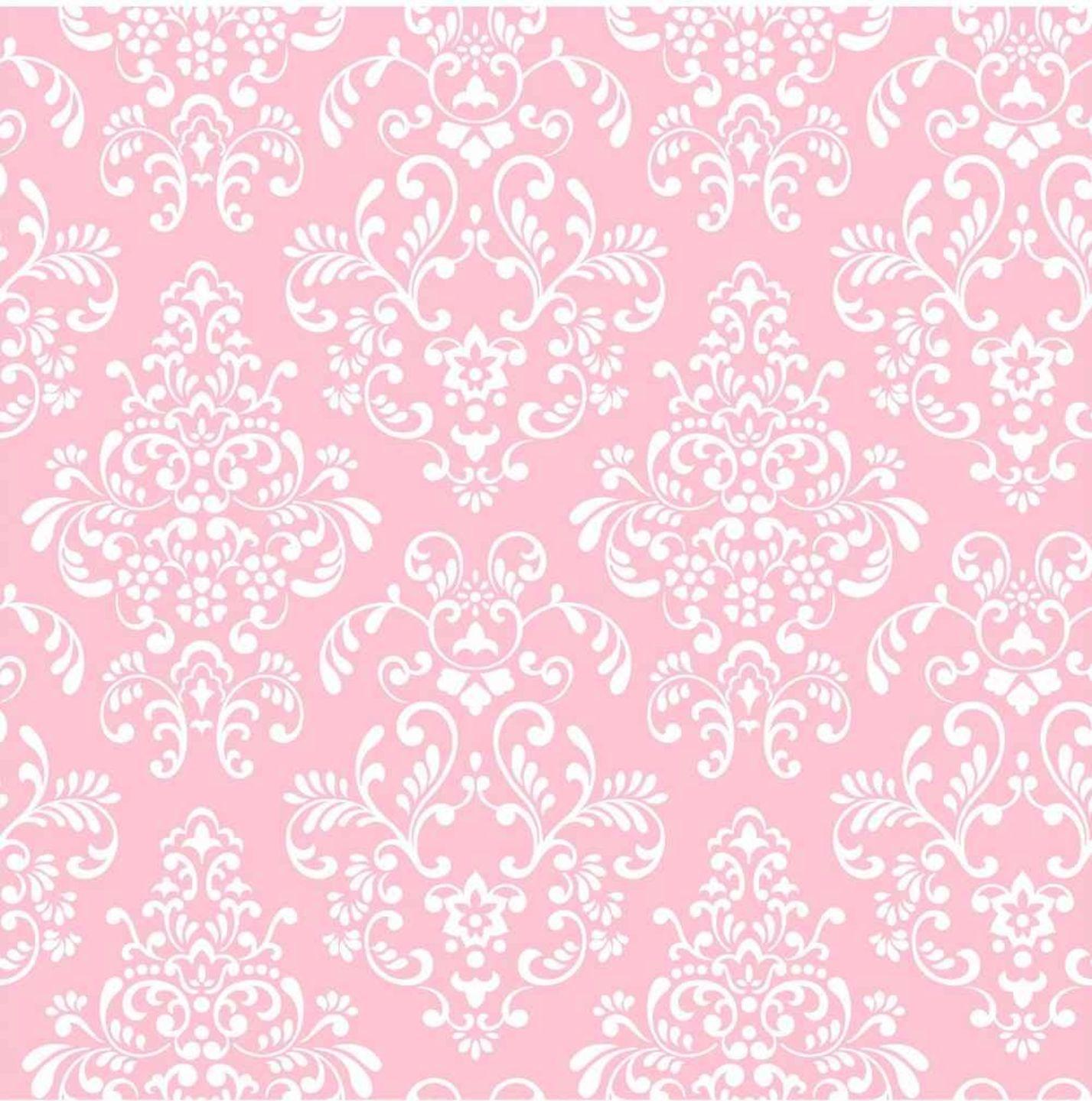 Pink And Black Damask Wallpapers Wallpaper Cave