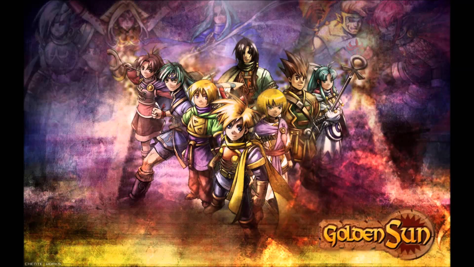 Golden Sun Wallpapers Wallpaper Cave