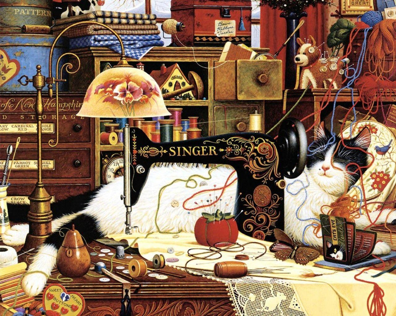 Sewing Wallpapers Wallpaper Cave