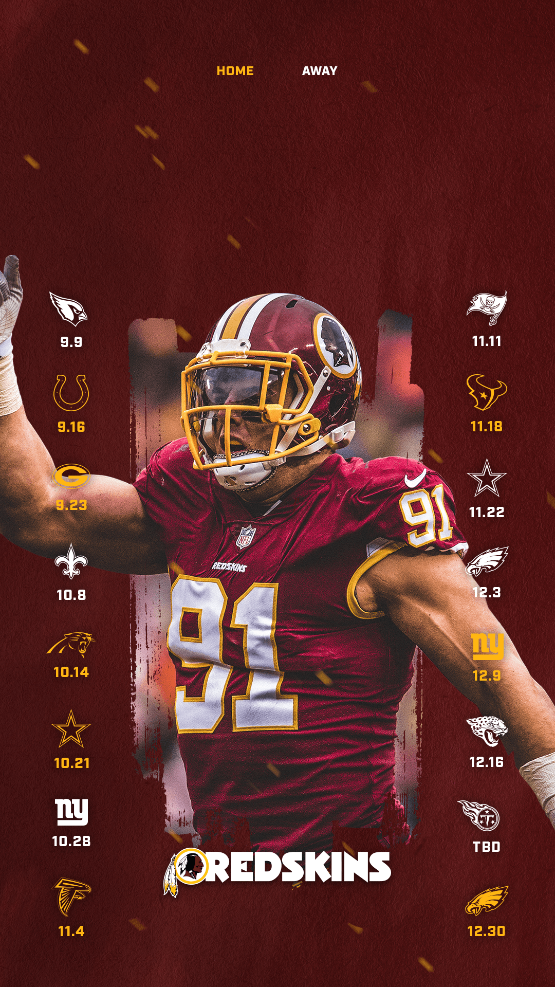 Washington Redskins 2018 Wallpapers Wallpaper Cave