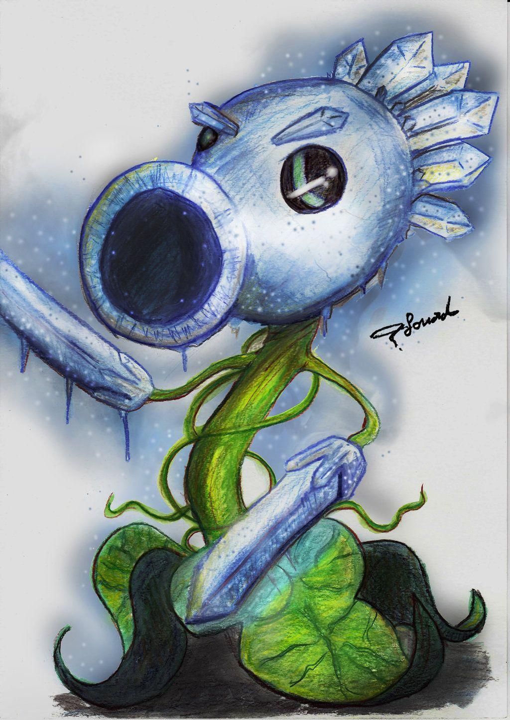 Peashooter Plants Vs Zombies Garden Warfare