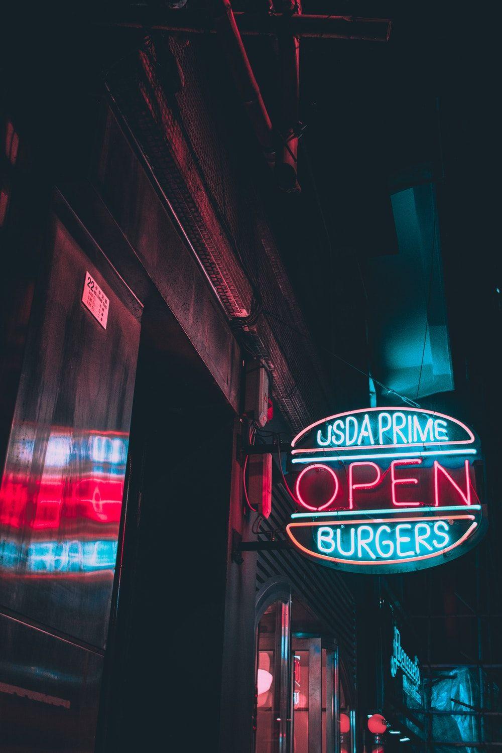 Neon Sign Wallpapers Wallpaper Cave