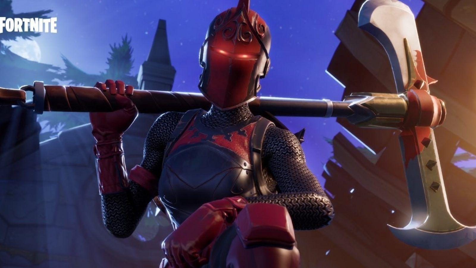 Red Knight Fortnite Wallpapers Wallpaper Cave