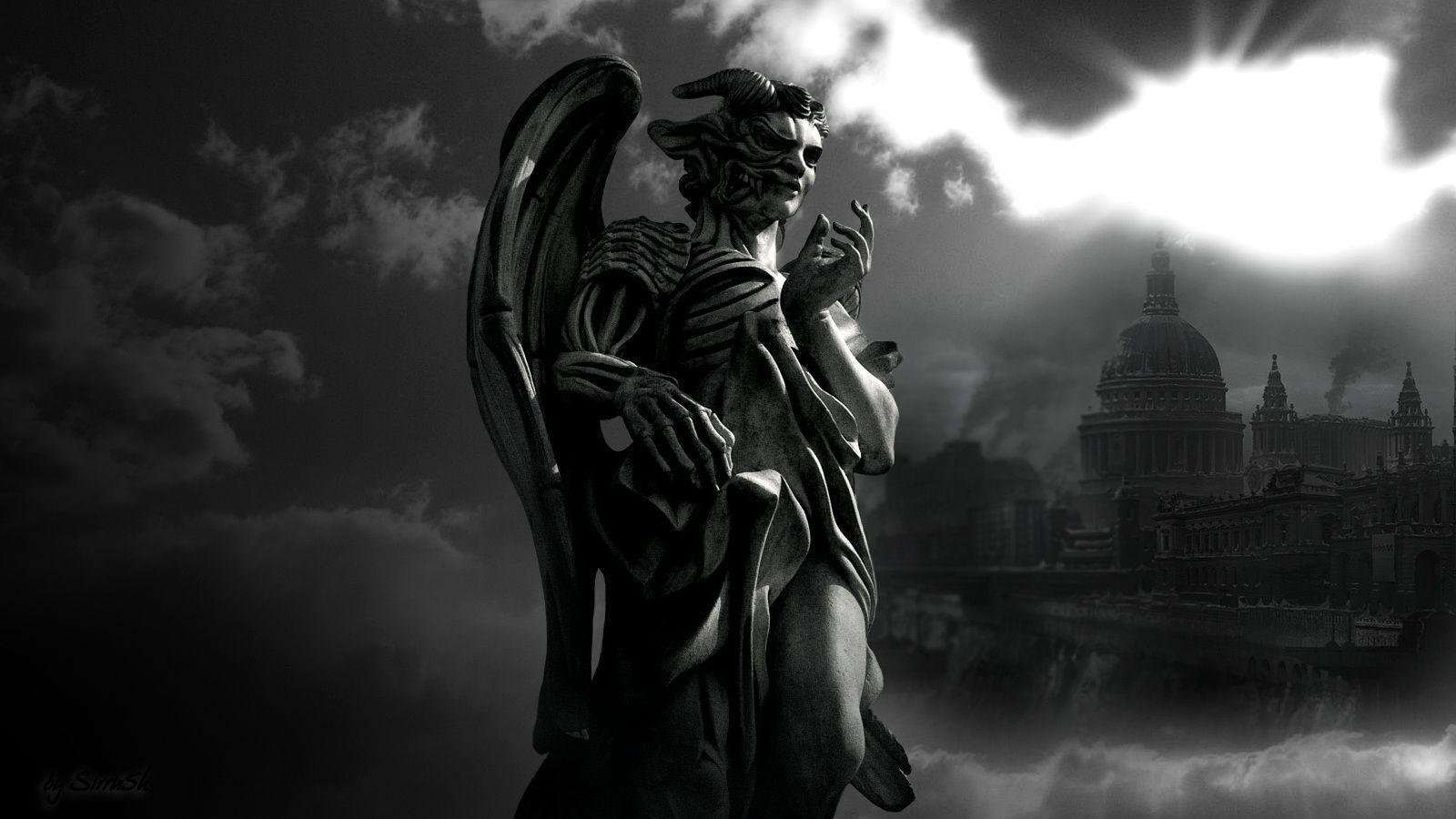 Angel And Demon Wallpapers Wallpaper Cave