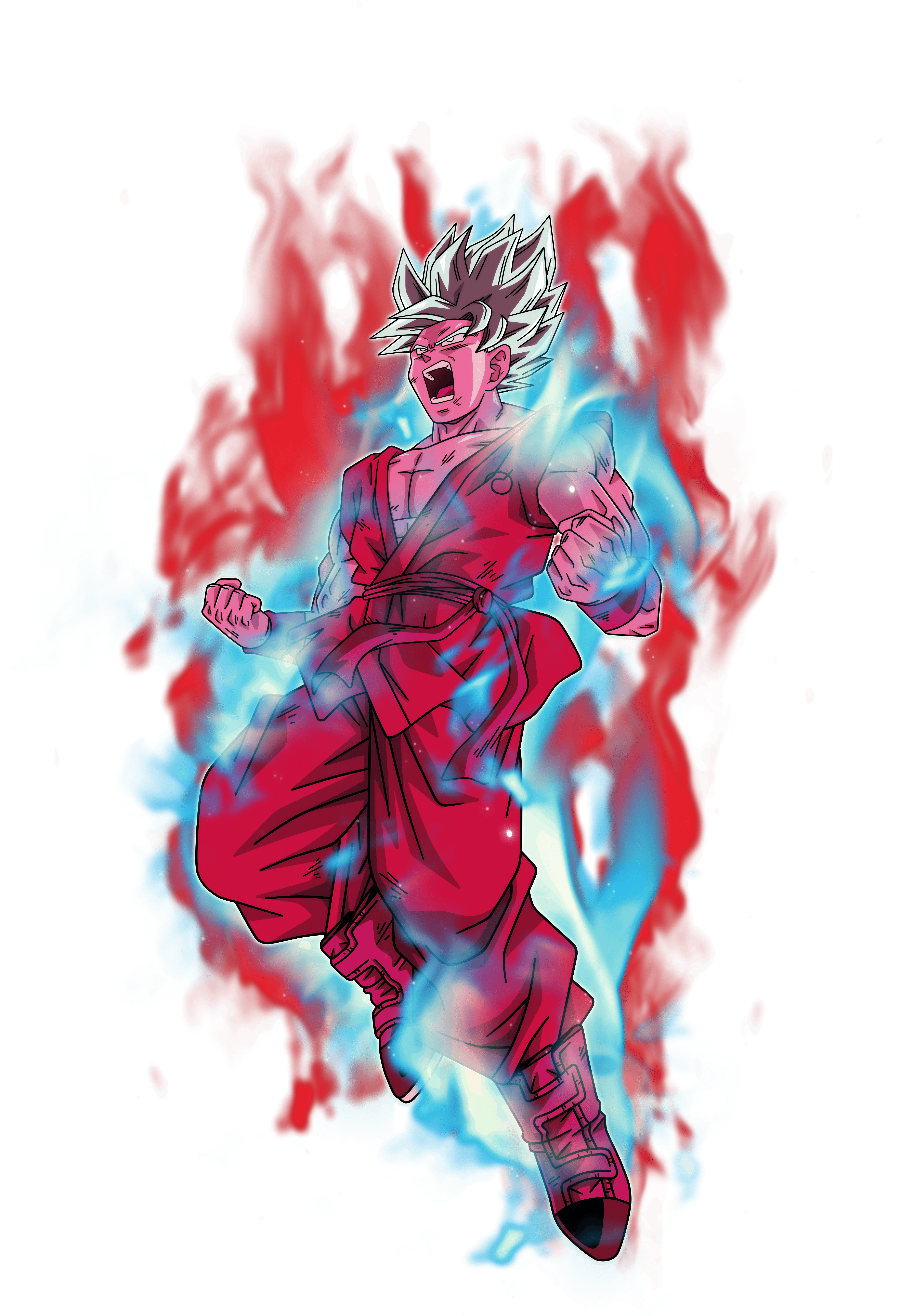Goku Kaioken Wallpapers Wallpaper Cave
