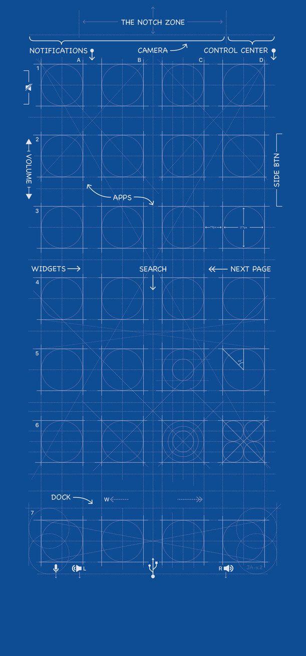 Blueprint wallpaper 4k gilitclock
