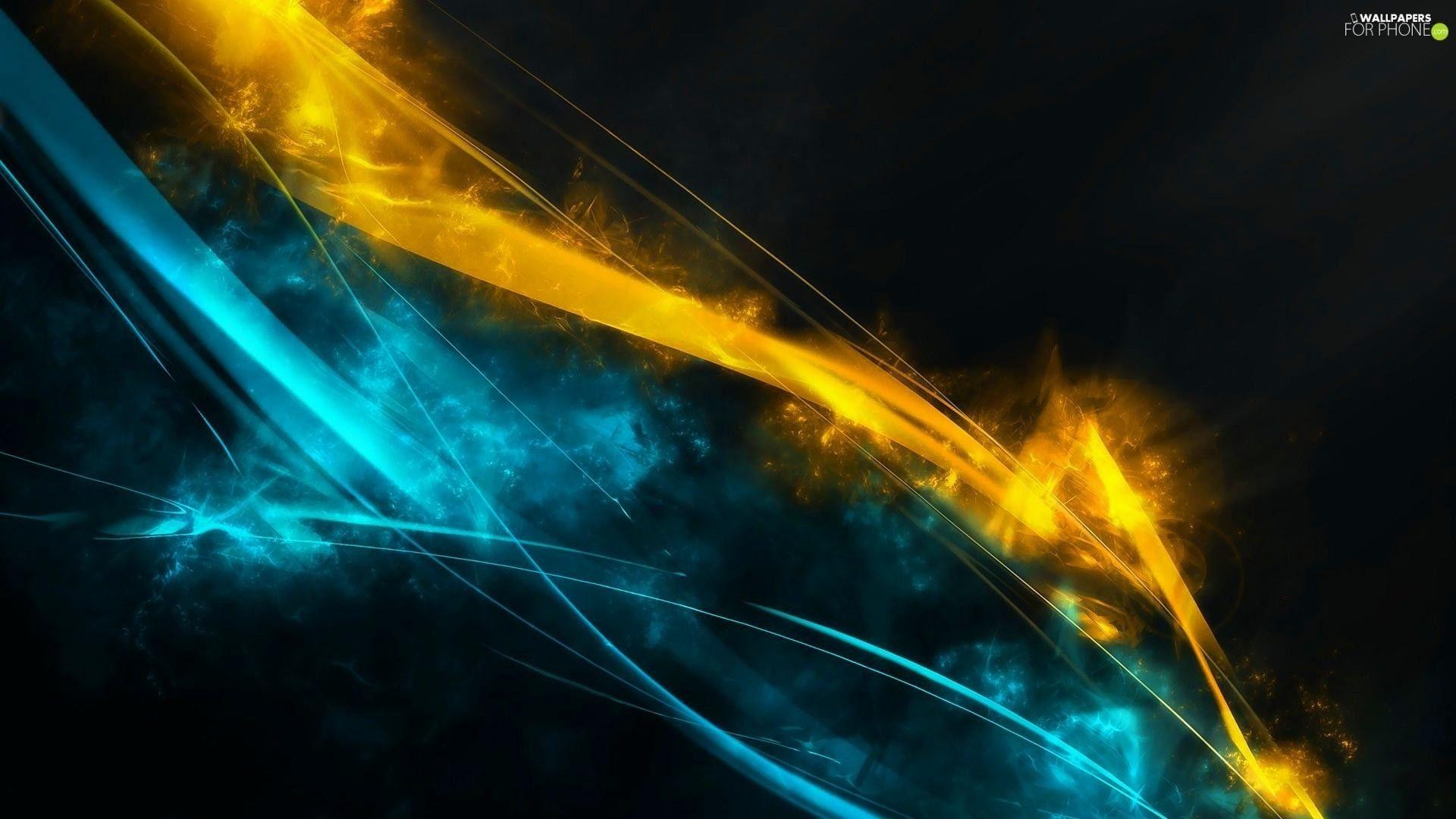 Blue And Gold Wallpapers Wallpaper Cave
