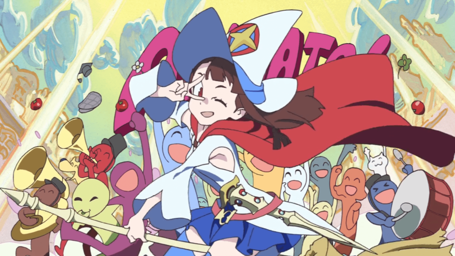 Little Witch Academia Wallpapers Wallpaper Cave