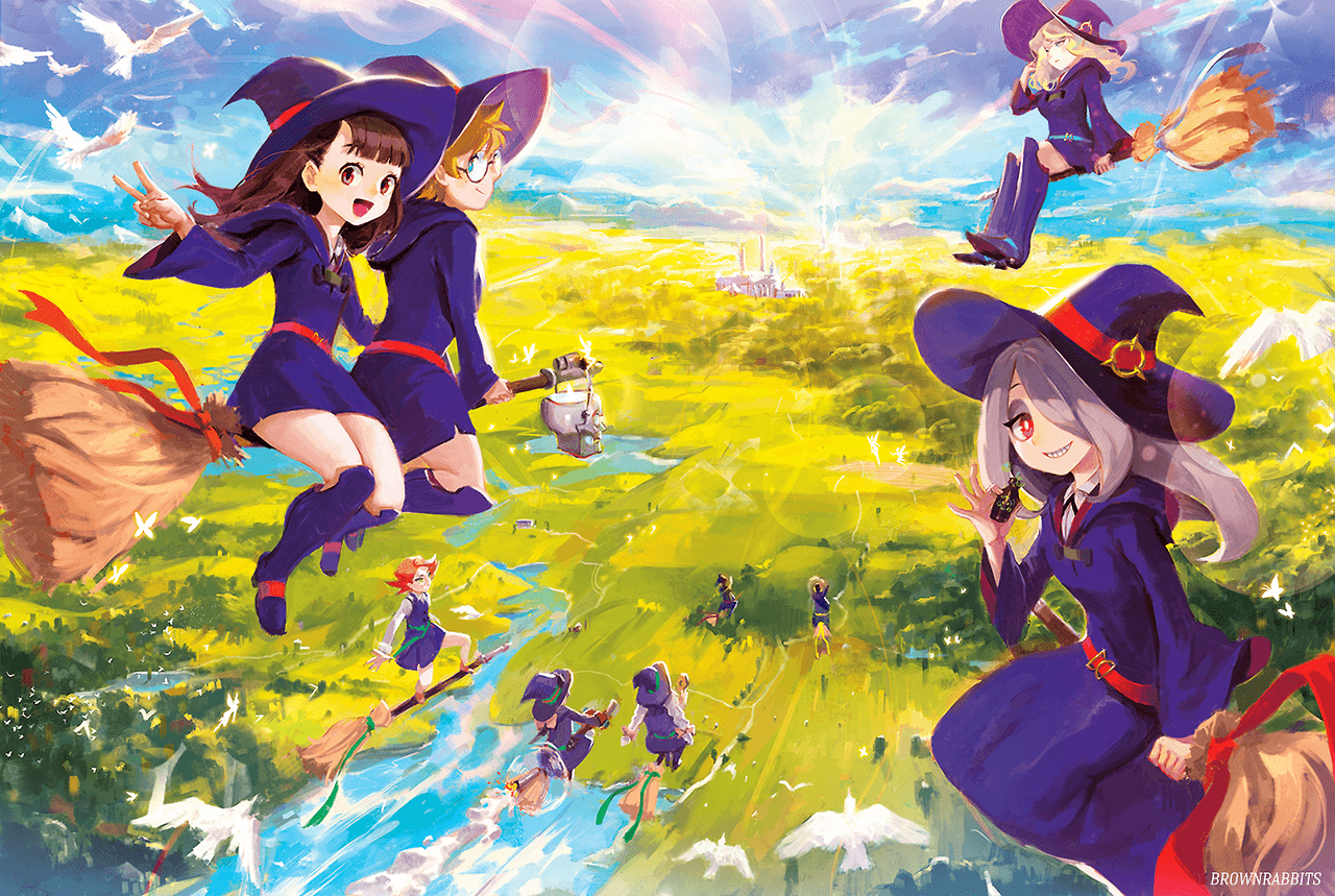 Little Witch Academia Wallpapers Wallpaper Cave
