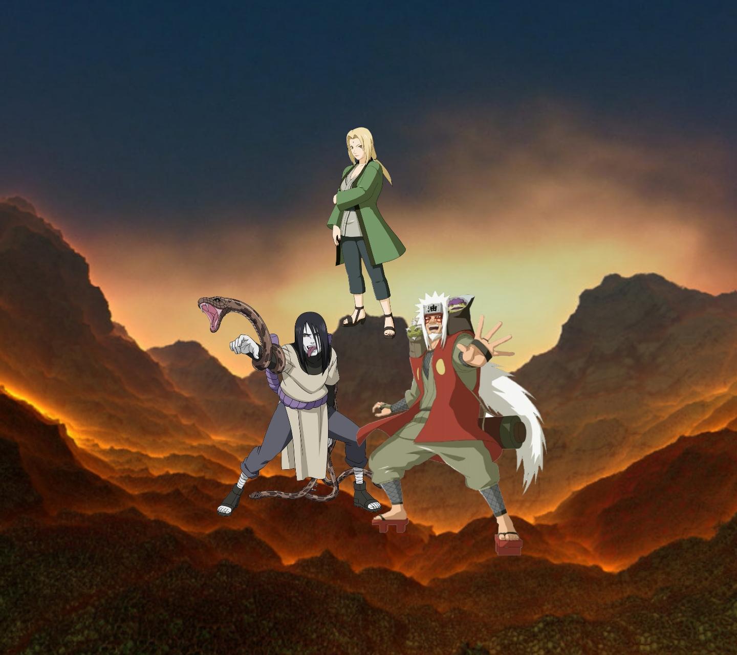 Legendary Sannin Wallpapers Wallpaper Cave