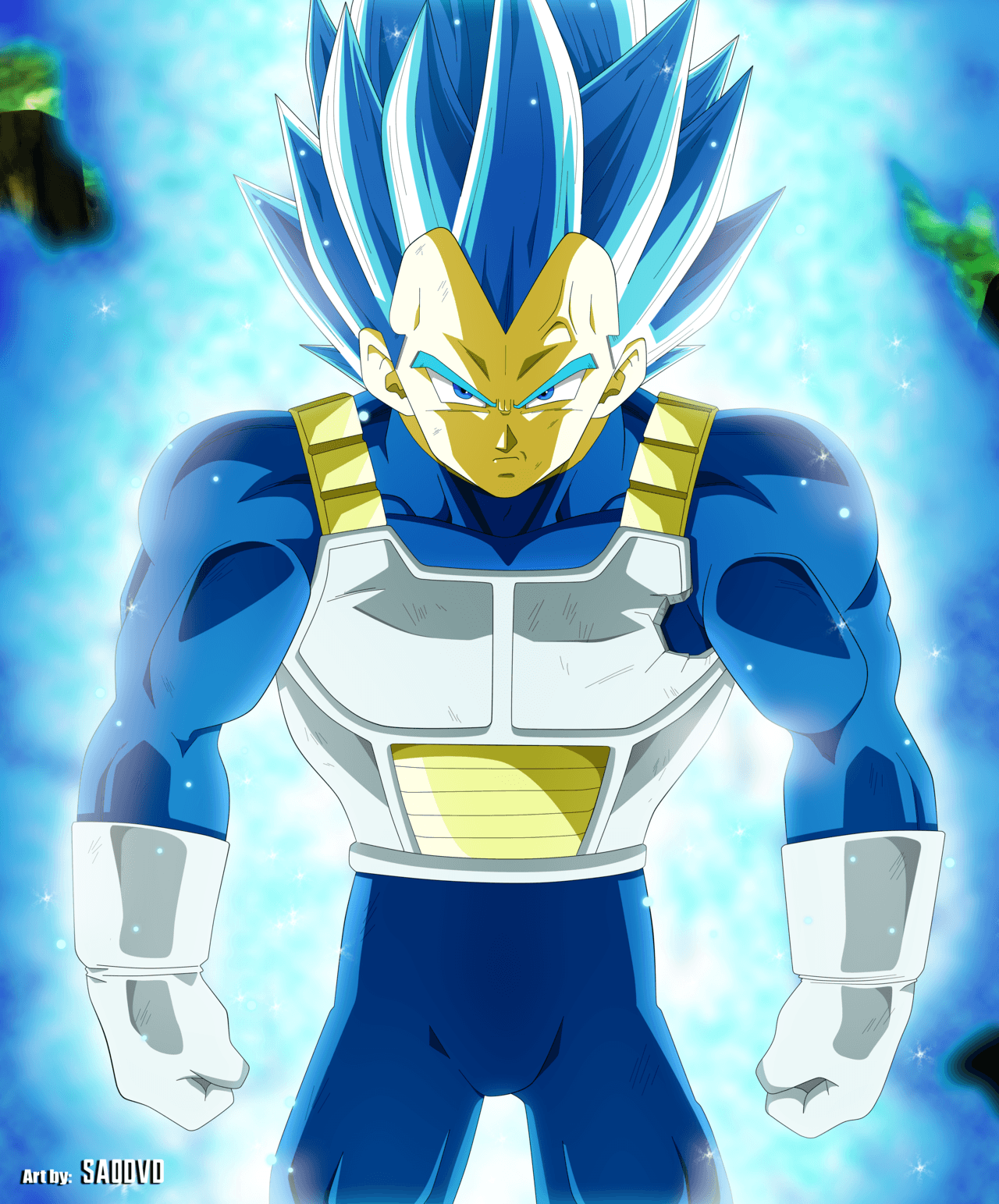 Vegeta SSJ Blue Wallpapers Wallpaper Cave