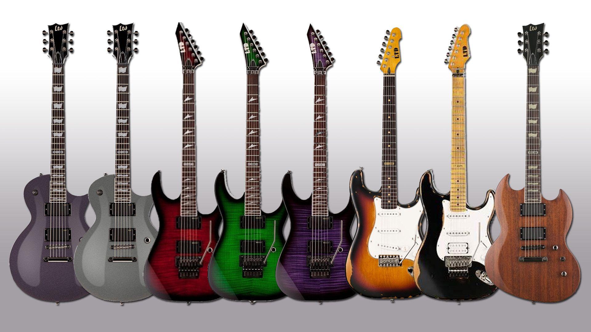 Electric Guitars Wallpaper