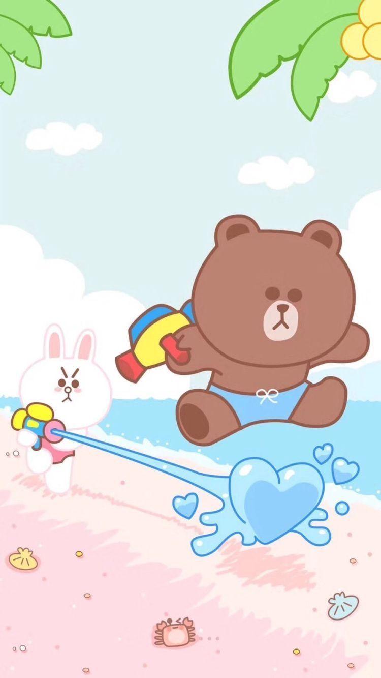綺麗なLine ブラウン 壁紙 Pc アニメ画像