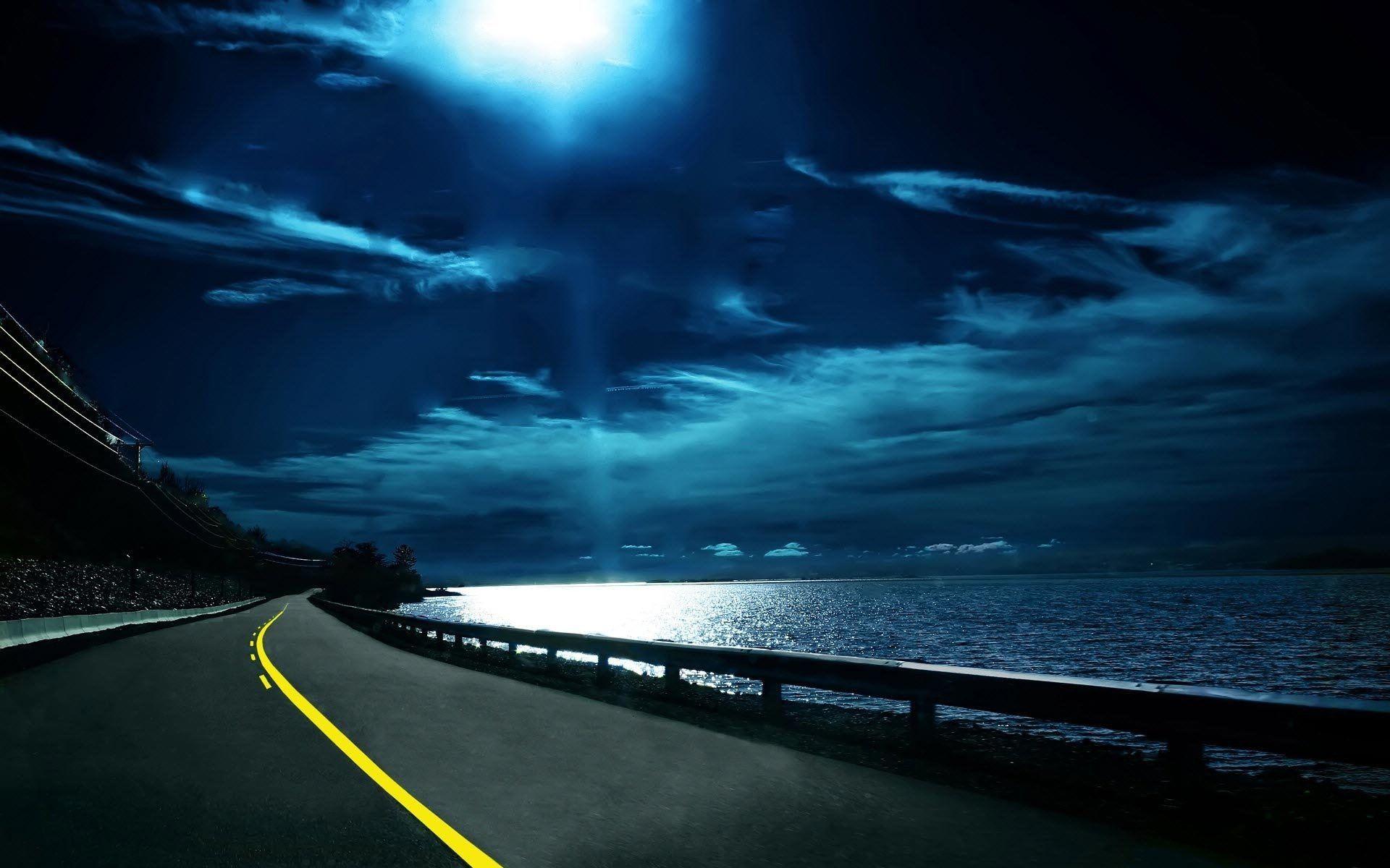 Night Road Wallpapers Wallpaper Cave