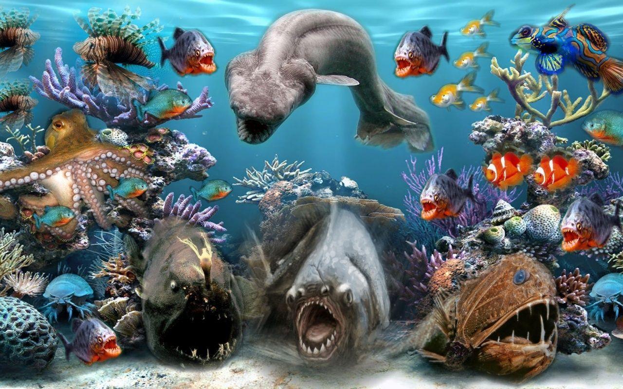 Water Animal Wallpapers Wallpaper Cave