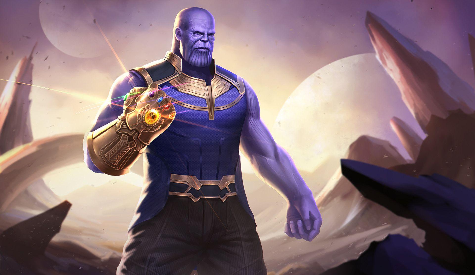 Thanos Gauntlet Wallpapers Wallpaper Cave