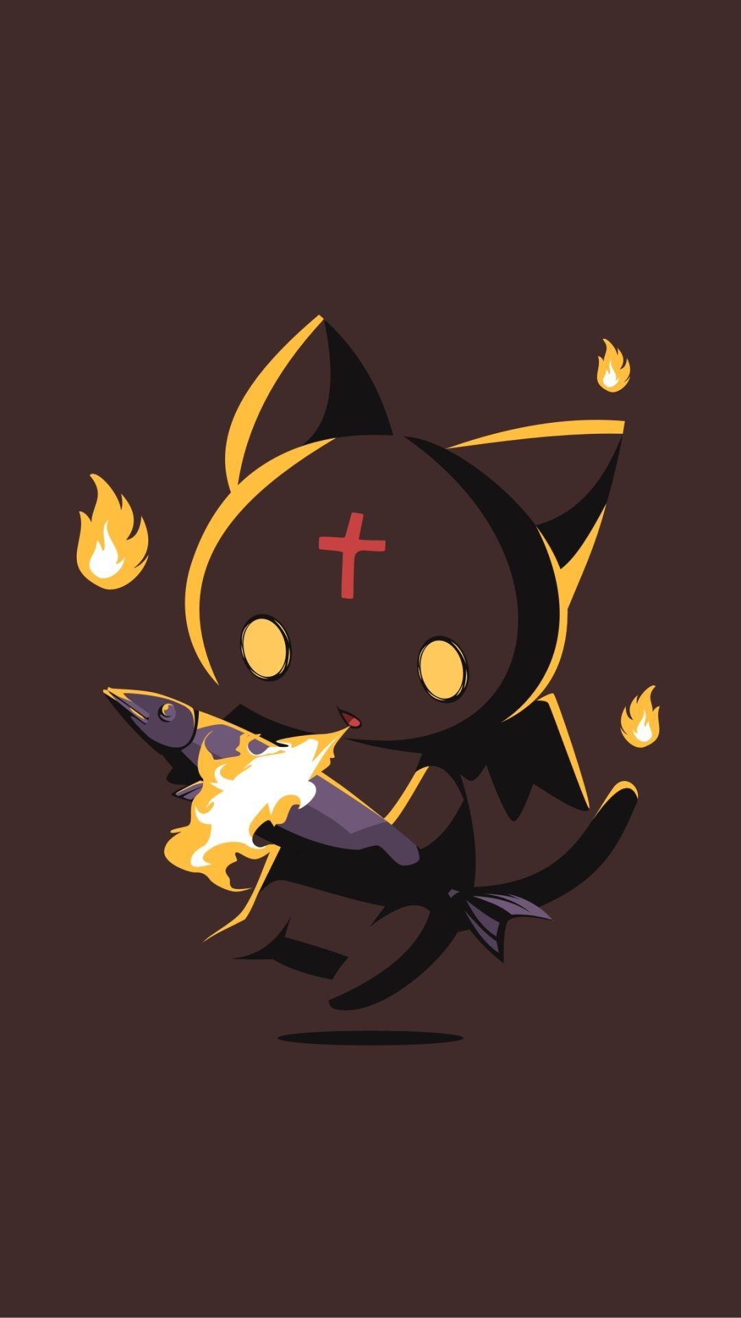 Cat Anime Wallpapers Wallpaper Cave