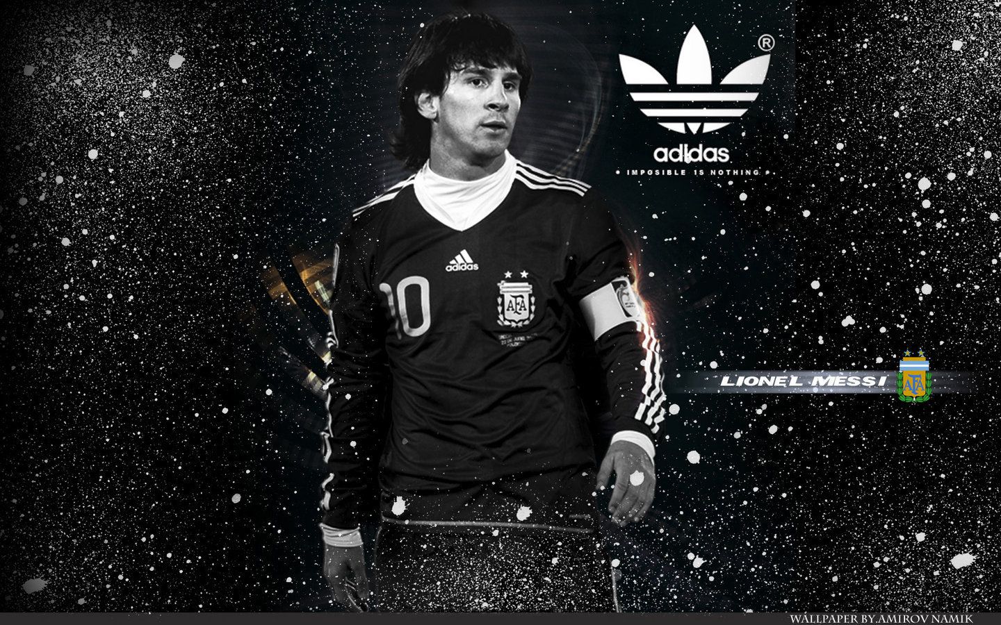 Messi Black And White Wallpapers Wallpaper Cave