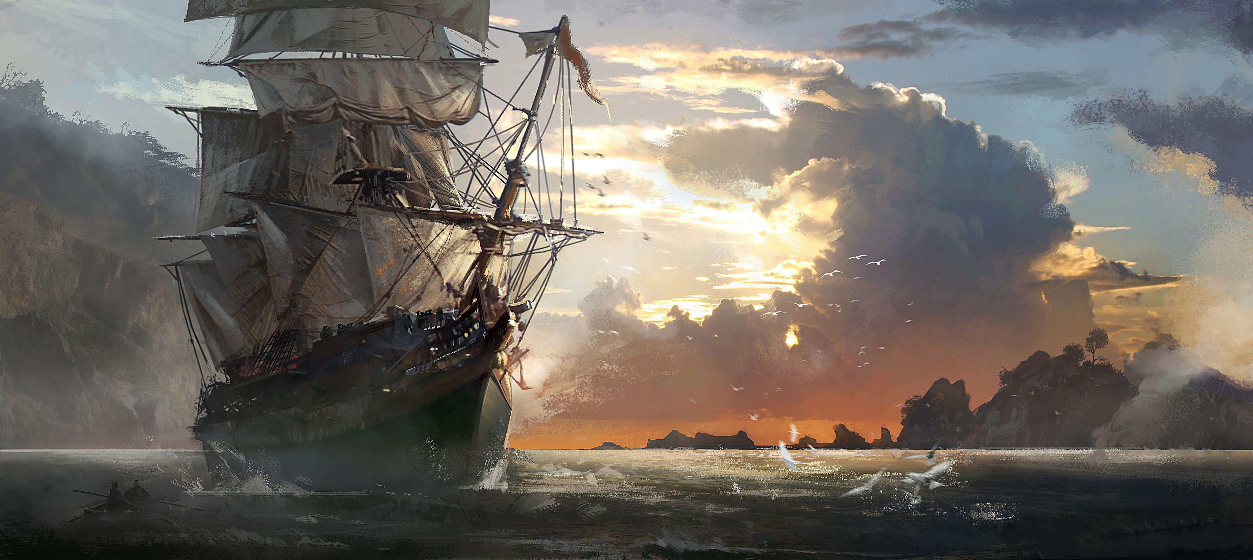 Black Pearl Ship Wallpapers Wallpaper Cave