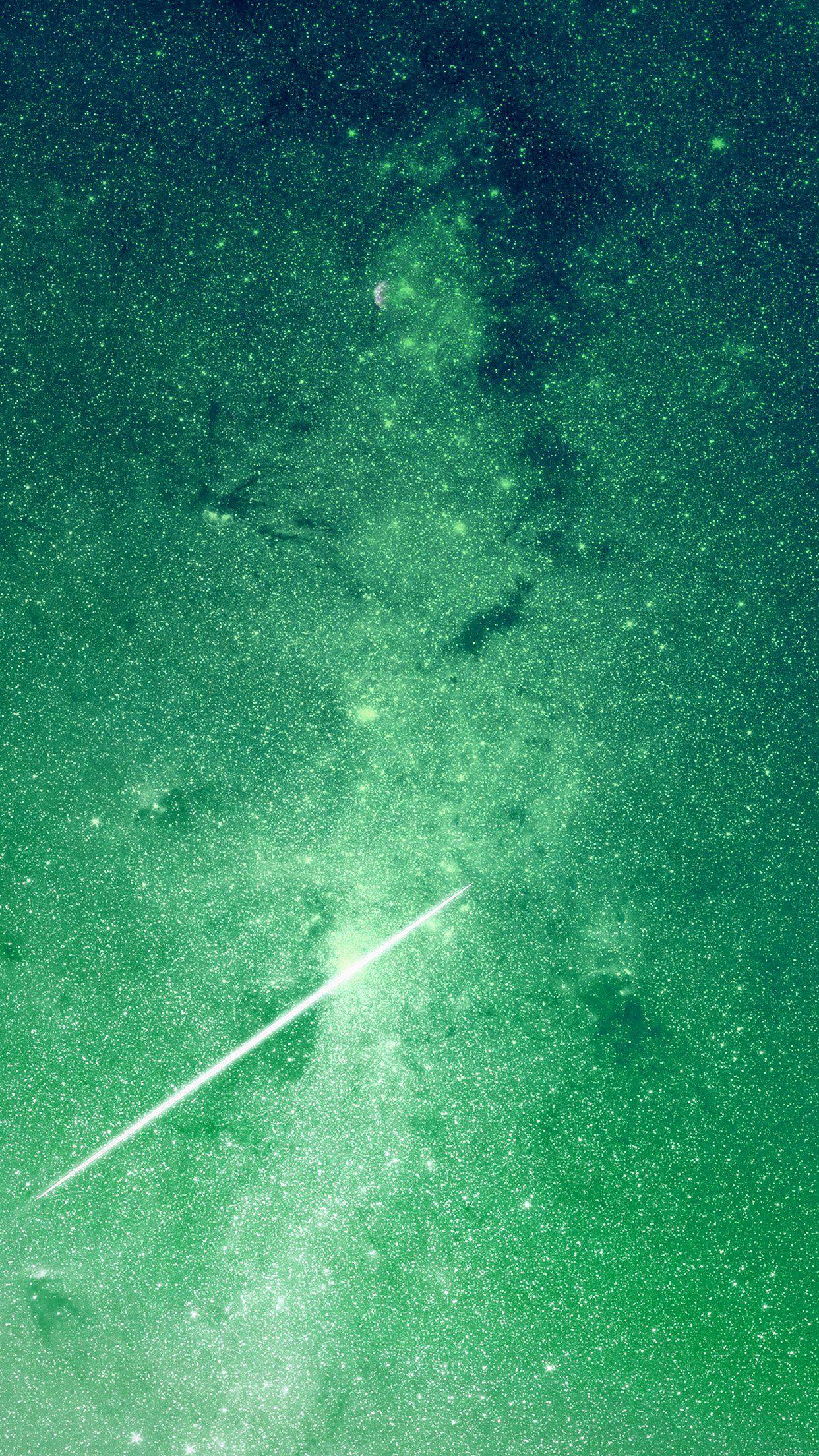 Green Galaxy Wallpapers Wallpaper Cave