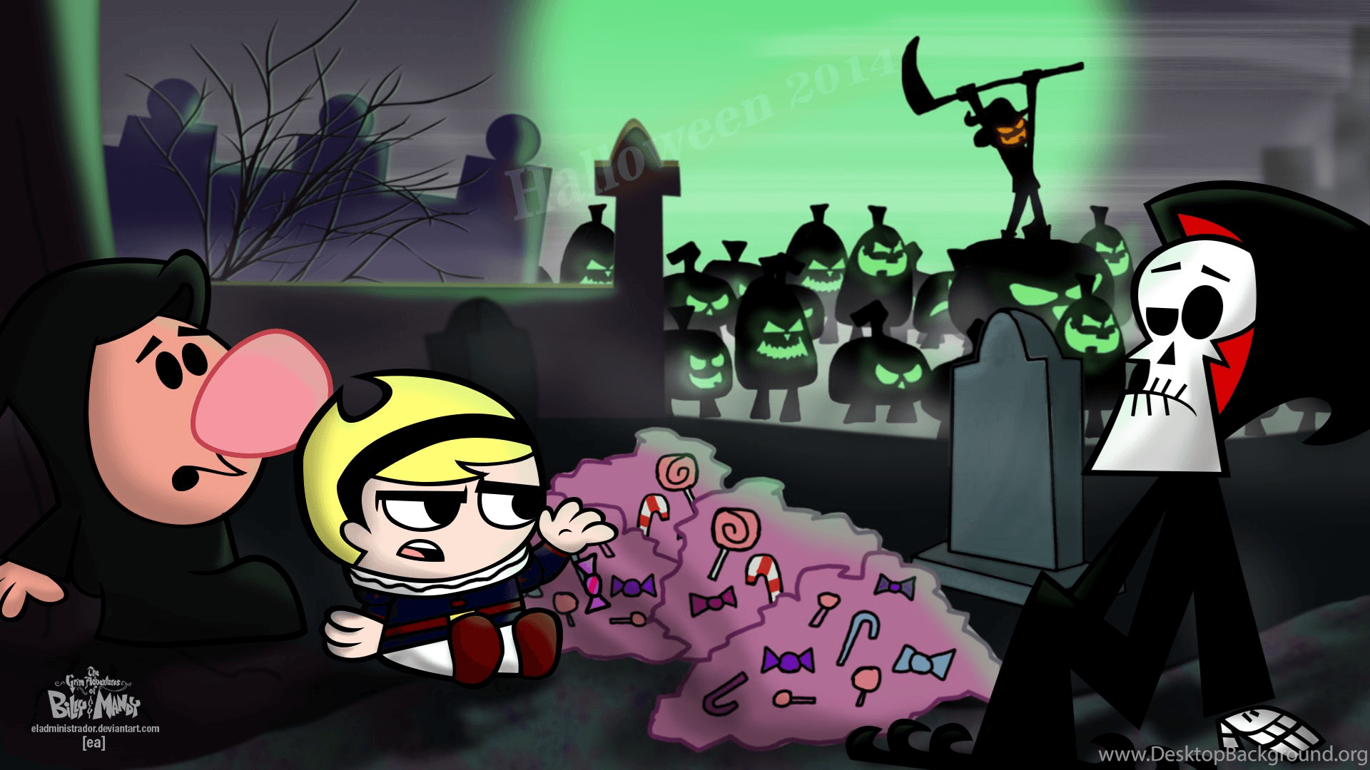The Grim Adventures Of Billy & Mandy Wallpapers Wallpaper Cave