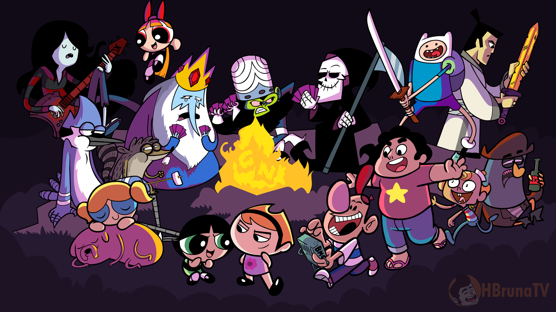 The Grim Adventures Of Billy & Mandy Wallpapers Wallpaper Cave