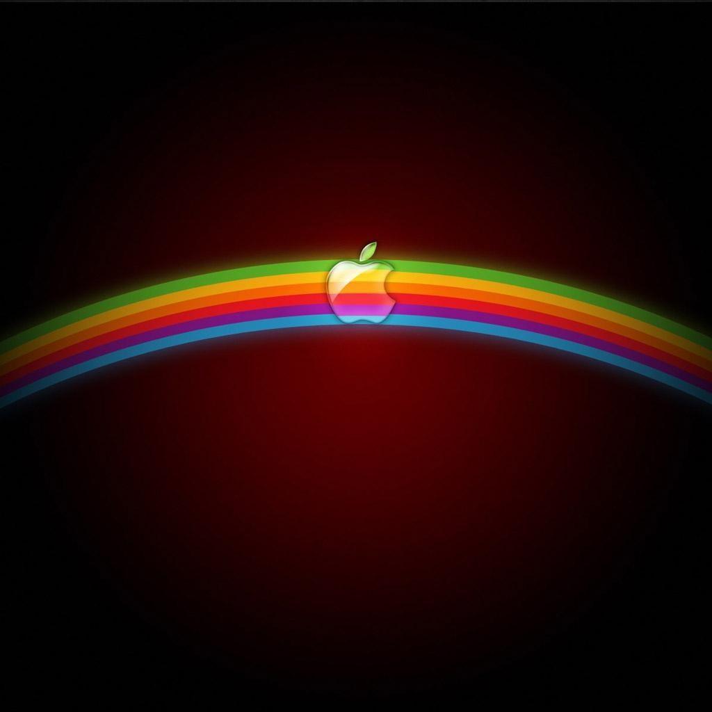 Apple Logo Rainbow Wallpapers Wallpaper Cave