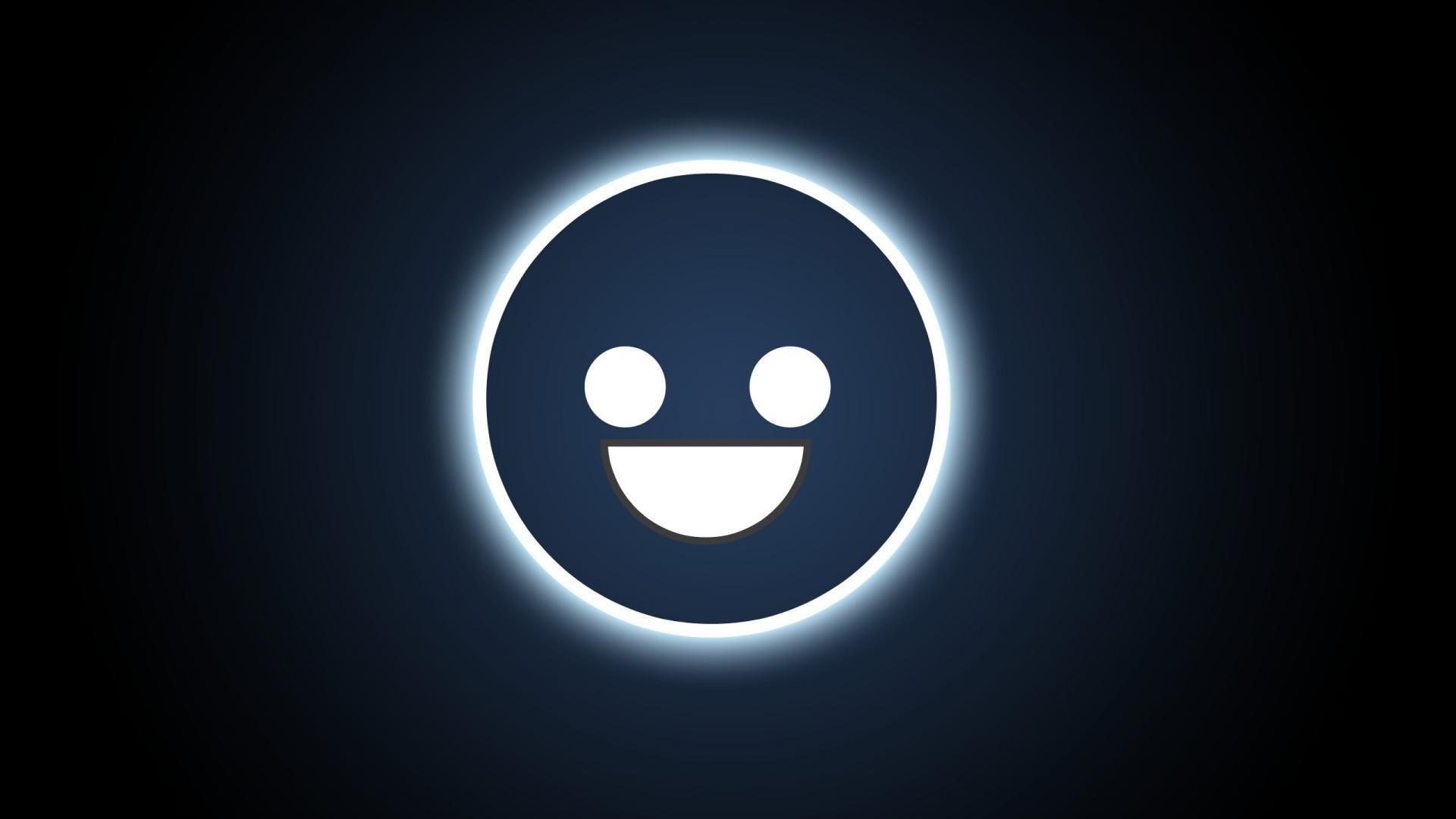 Happy Face Black Wallpapers Wallpaper Cave