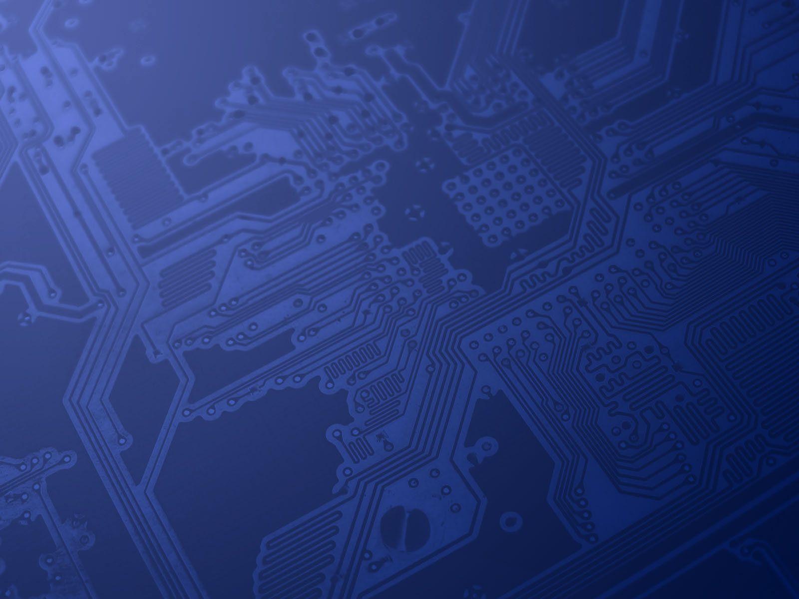 Blue Circuit Board Wallpapers Wallpaper Cave