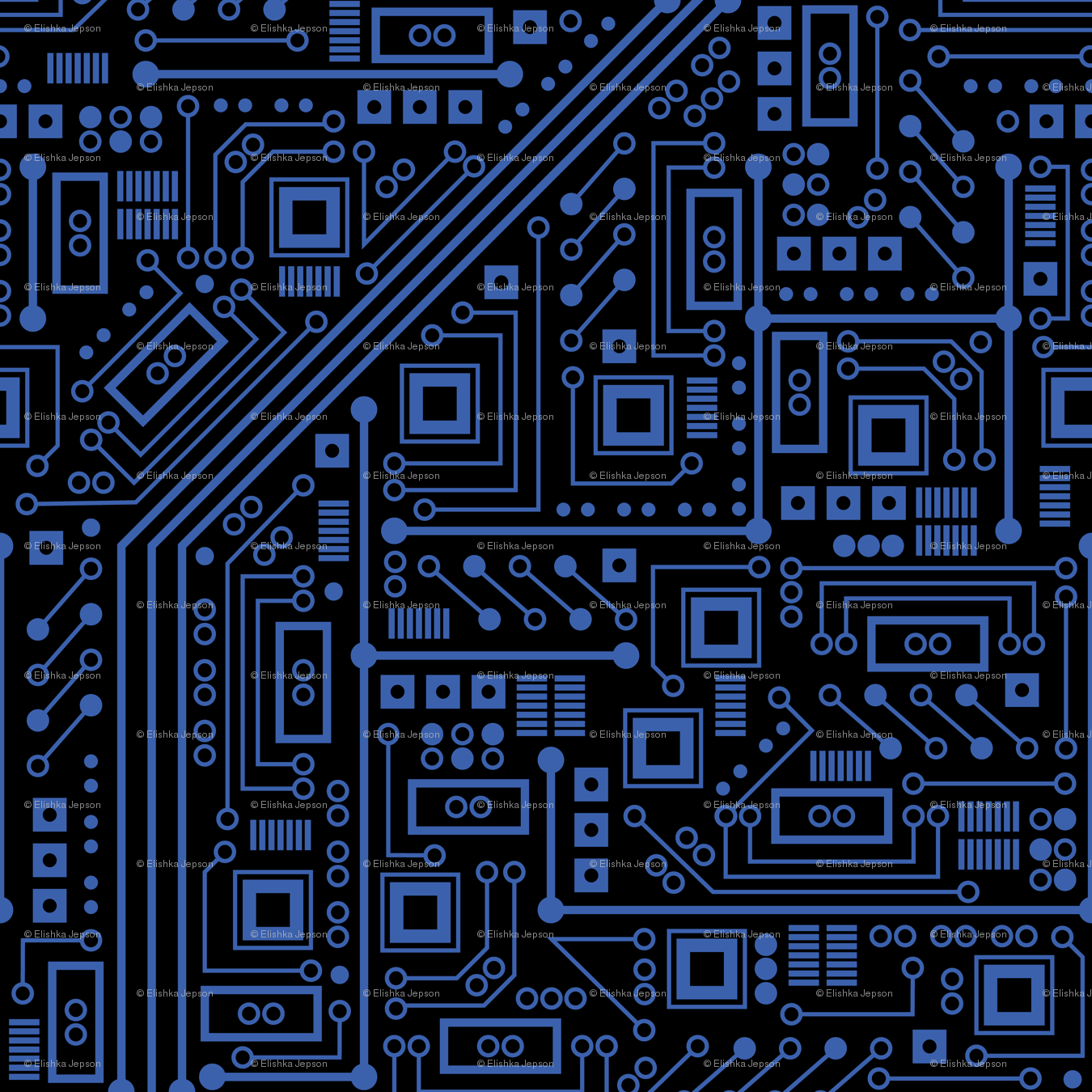 Blue Circuit Board Wallpapers Wallpaper Cave