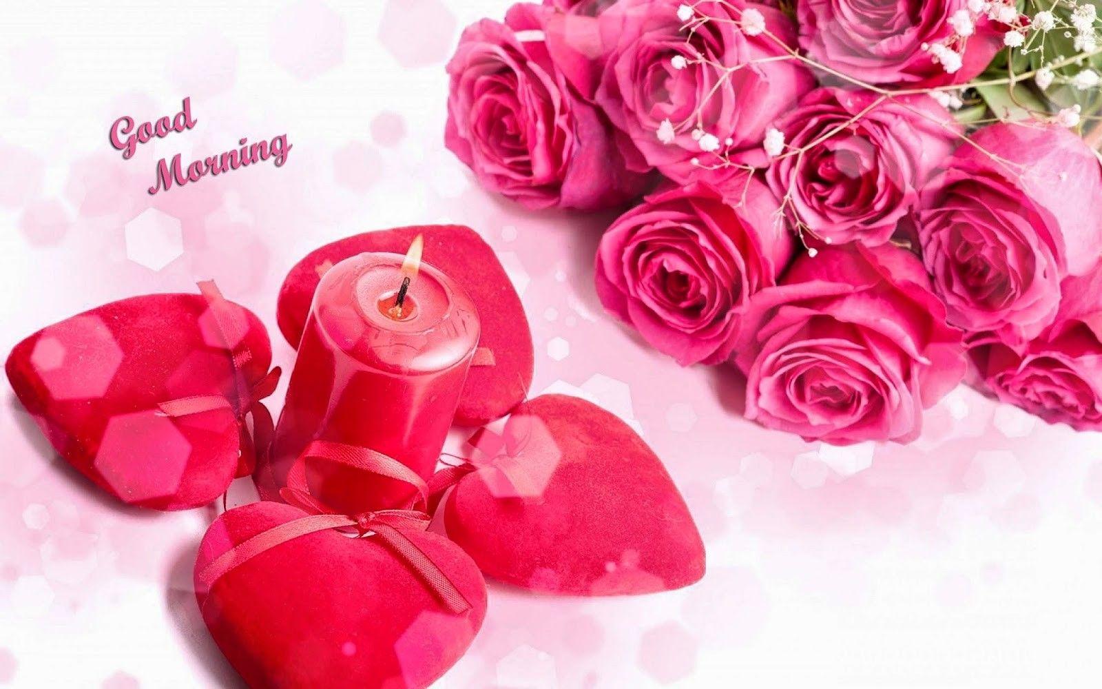 Good Morning Love Flowers Pictures Roses / Good Morning Pink Rose Hd
