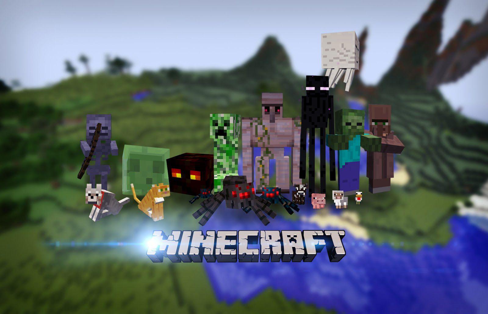 Minecraft Mobs Wallpapers Wallpaper Cave