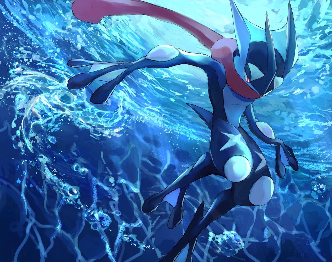 Shiny Greninja Wallpapers Wallpaper Cave