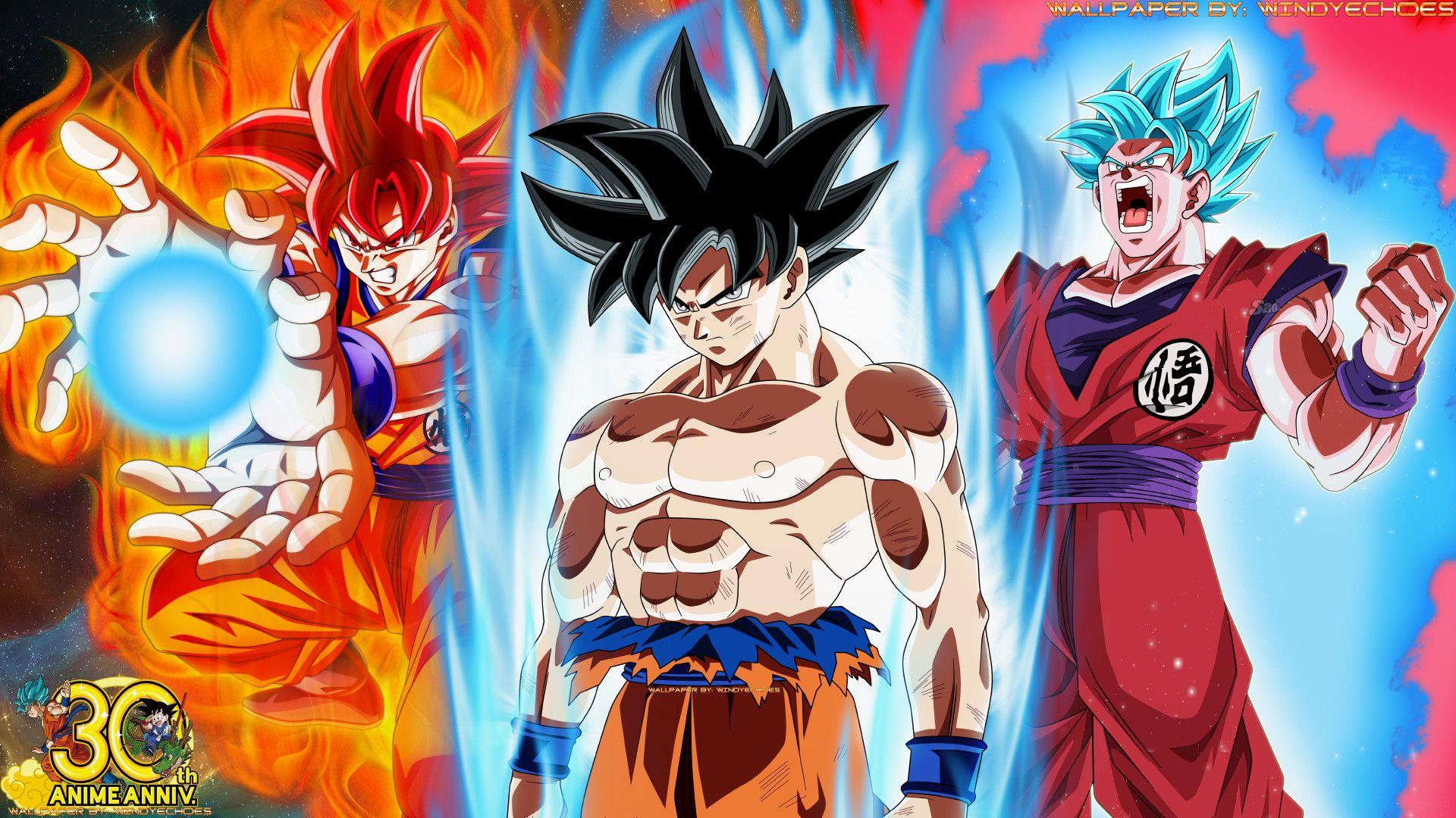 Goku Transformations Wallpapers Wallpaper Cave