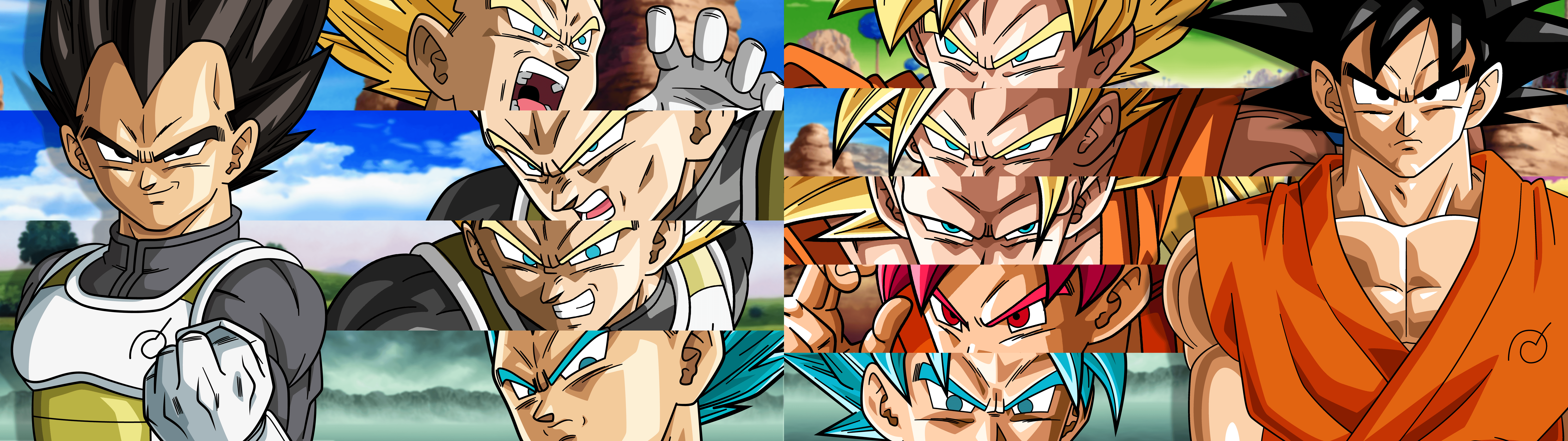 Goku Transformations Wallpapers Wallpaper Cave