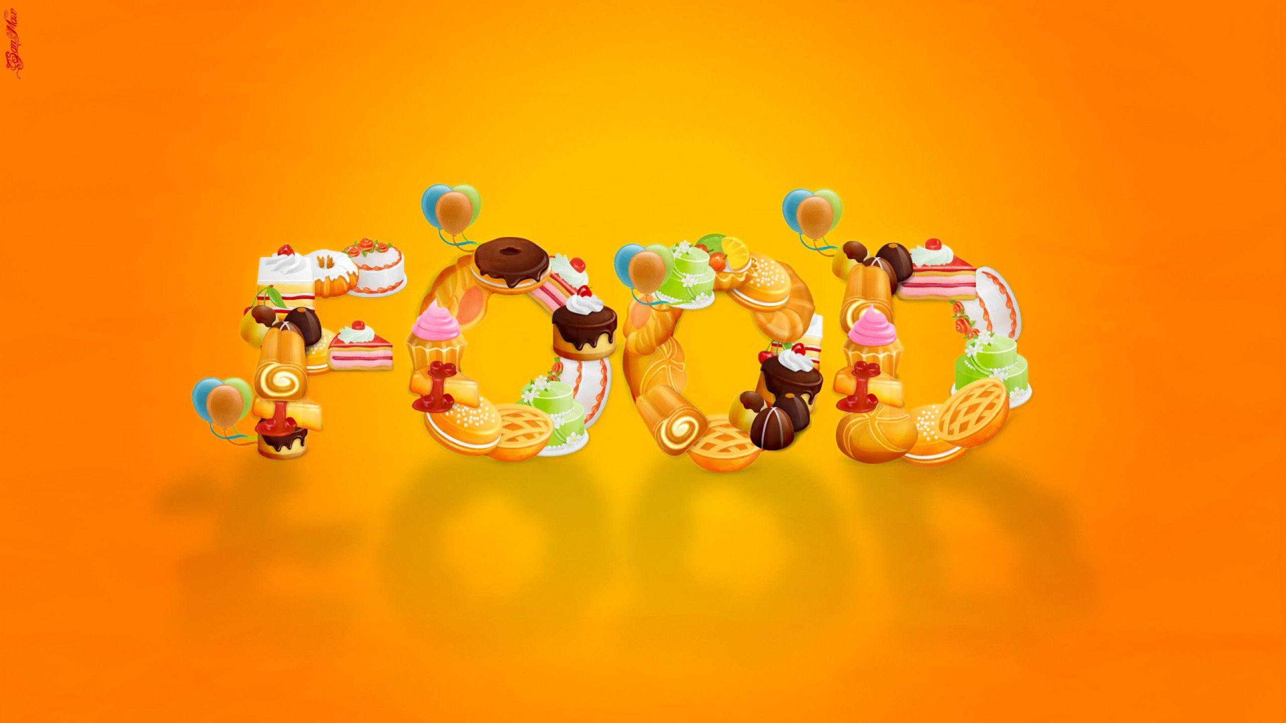 Cartoon Food Wallpapers Wallpaper Cave