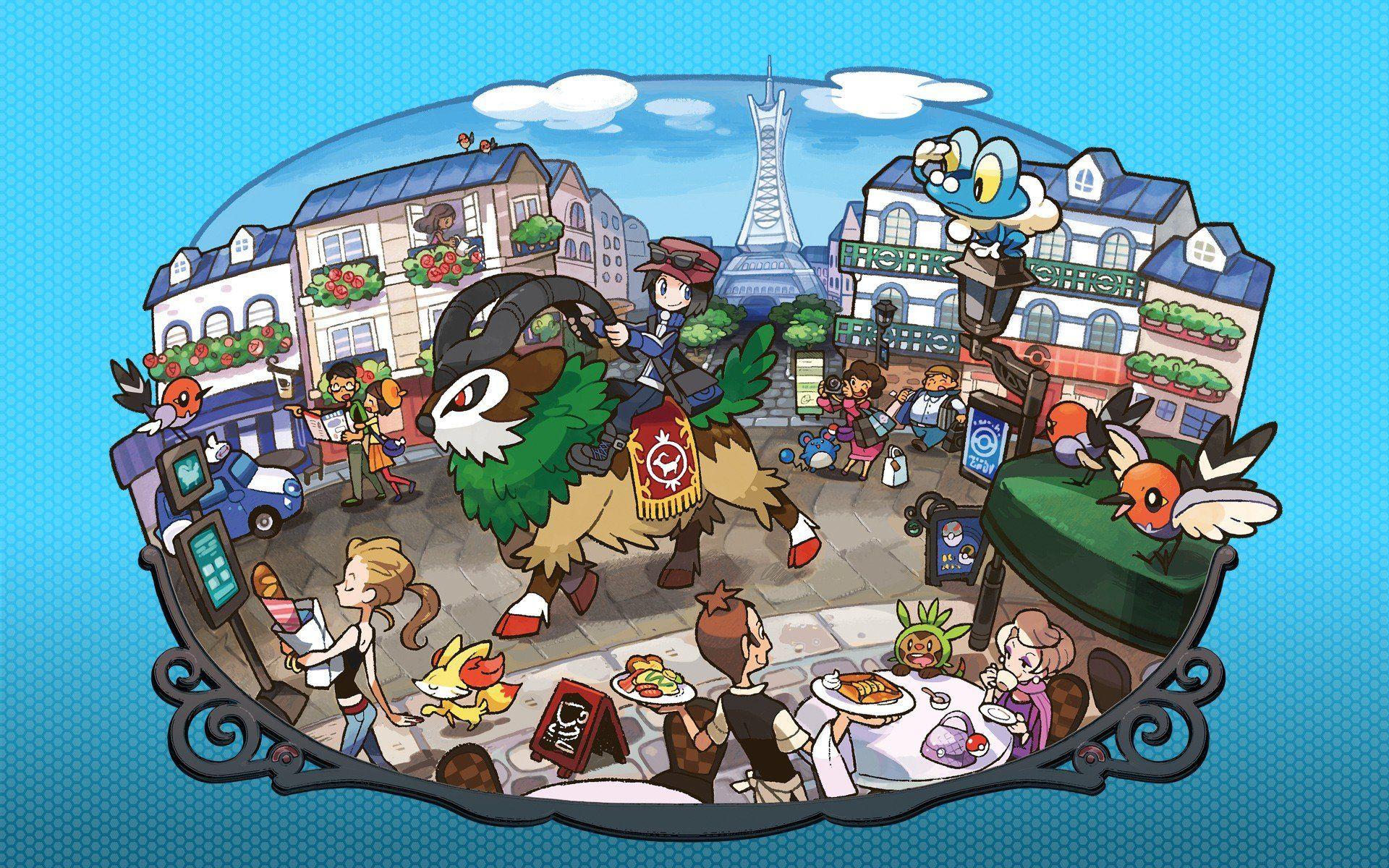 Pokémon City Wallpapers Wallpaper Cave