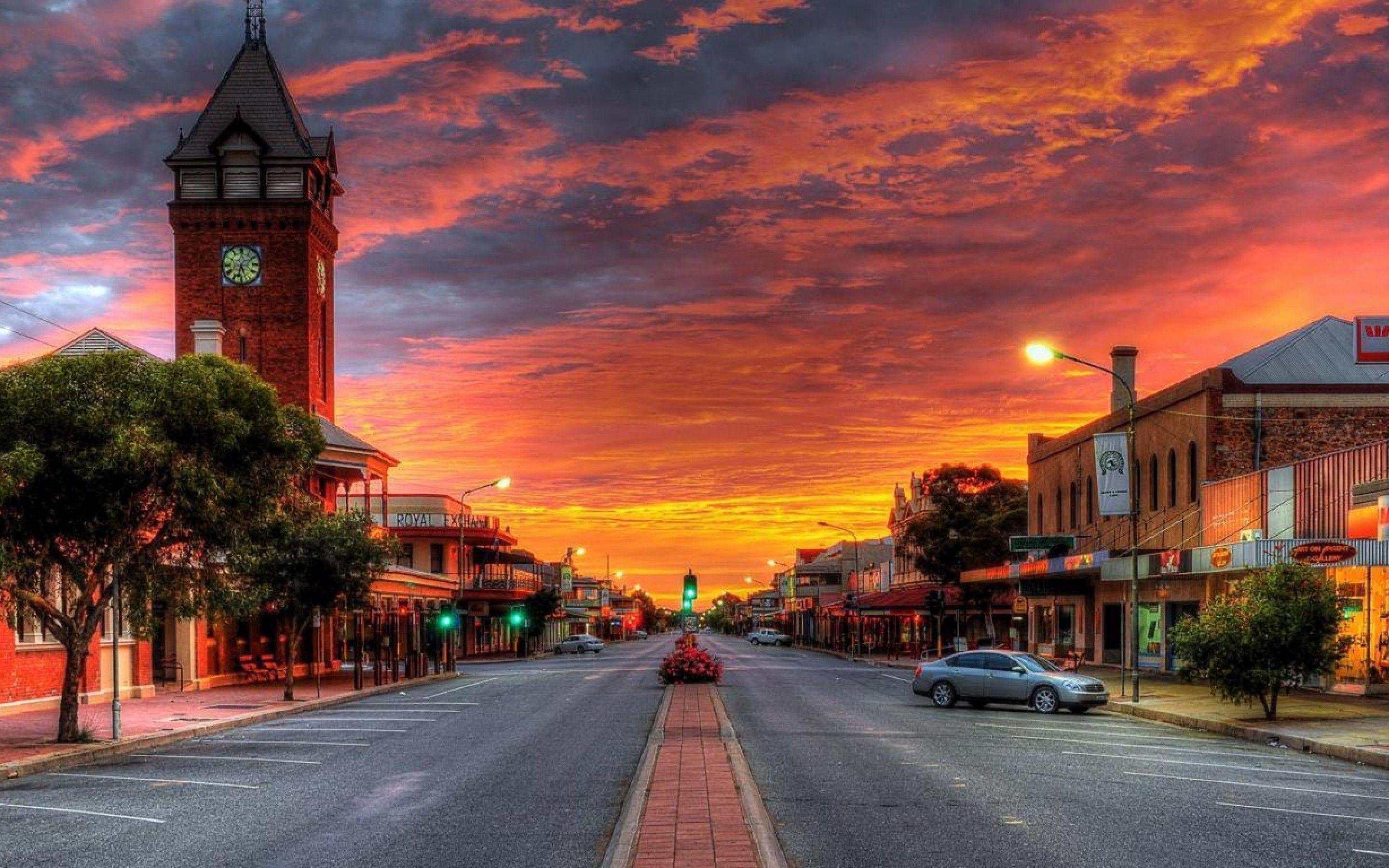 Sunset City Wallpapers Wallpaper Cave