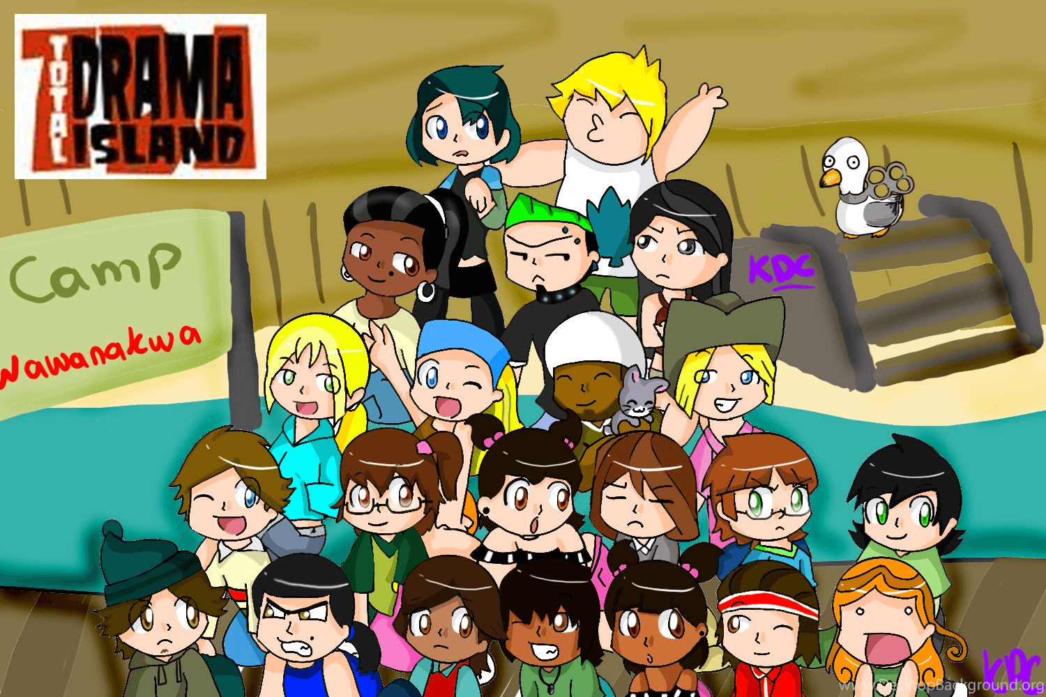 Total Drama Wallpapers Wallpaper Cave