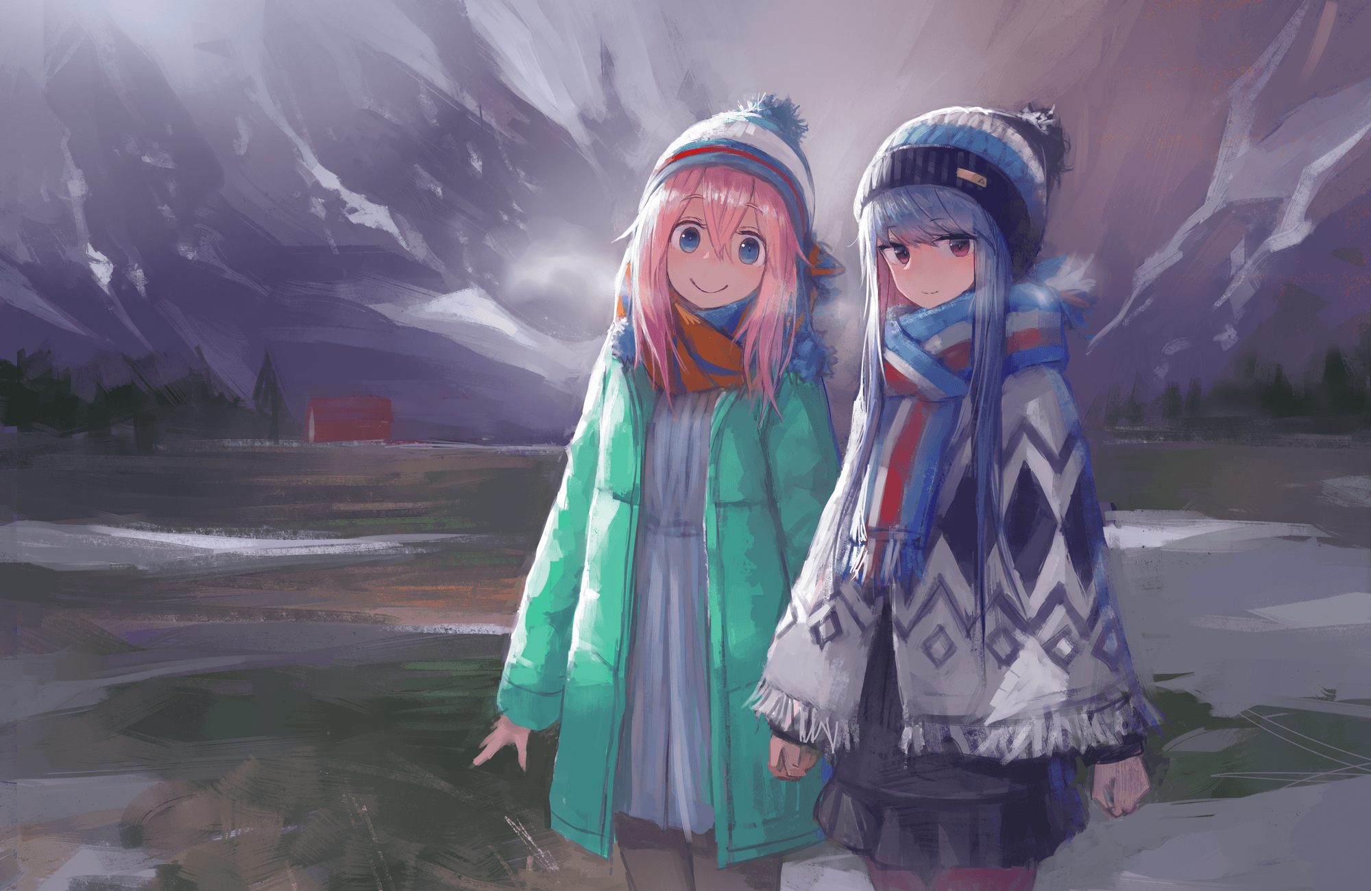 Yuru Camp Wallpapers Wallpaper Cave
