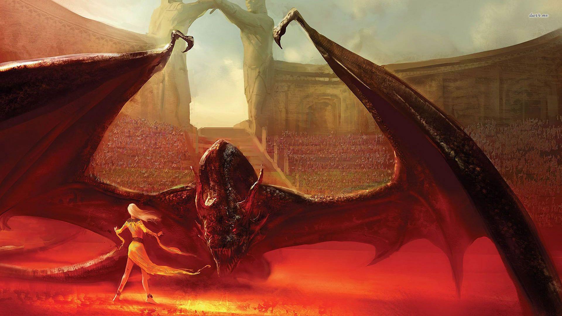 Game Of Thrones Dragon Wallpapers Wallpaper Cave