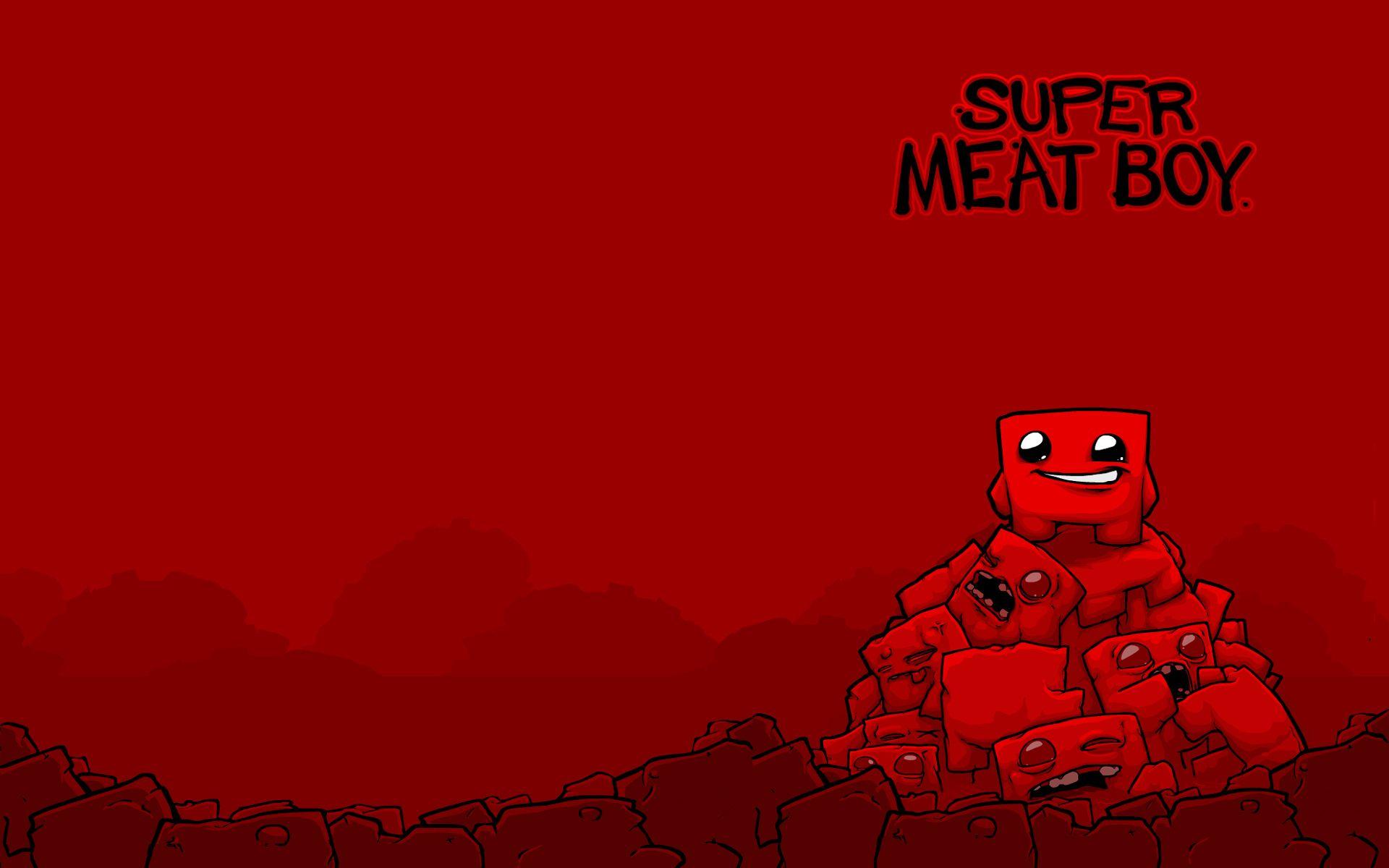 Super Meat Boy Wallpapers Wallpaper Cave