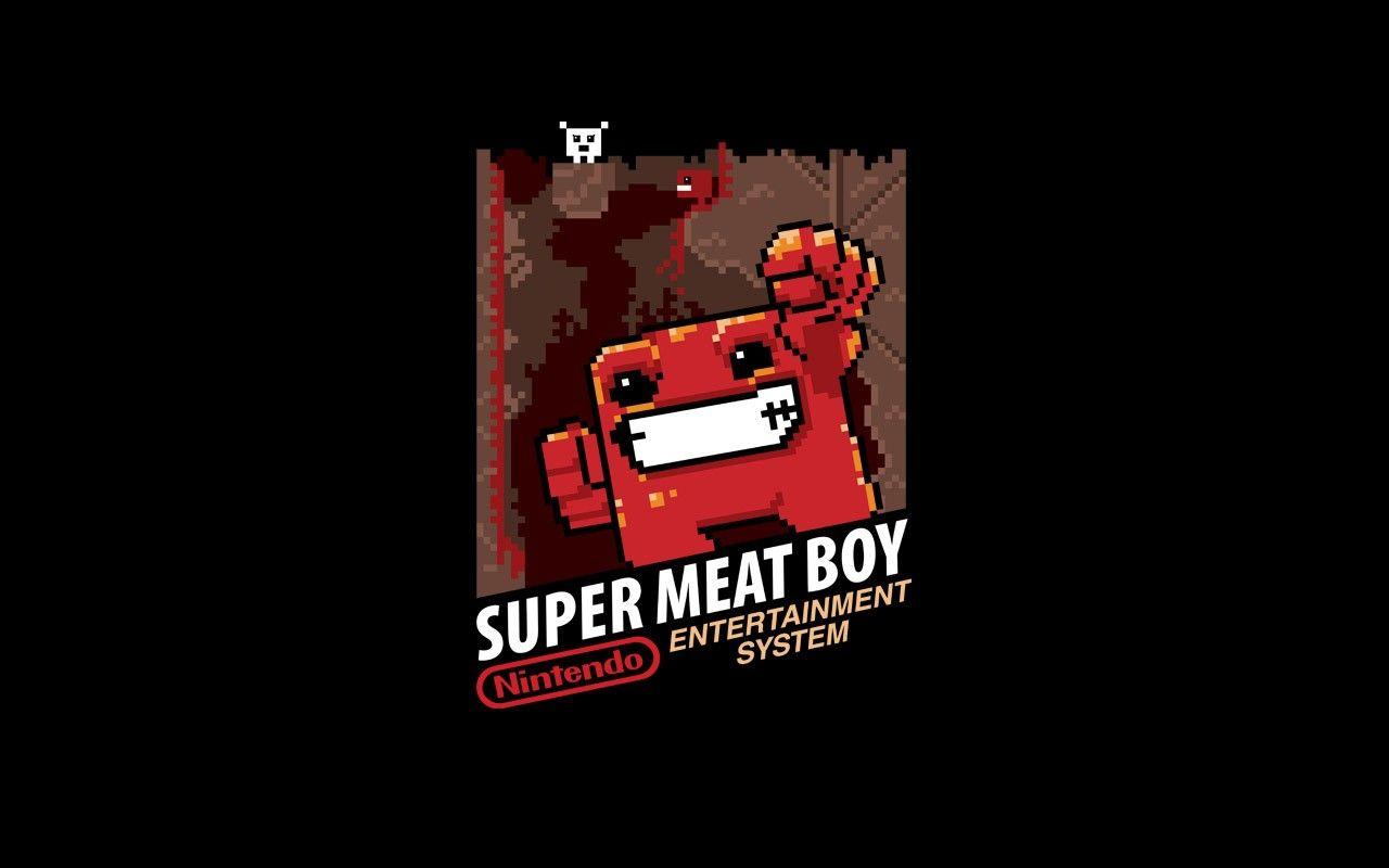 Super Meat Boy Wallpapers Wallpaper Cave
