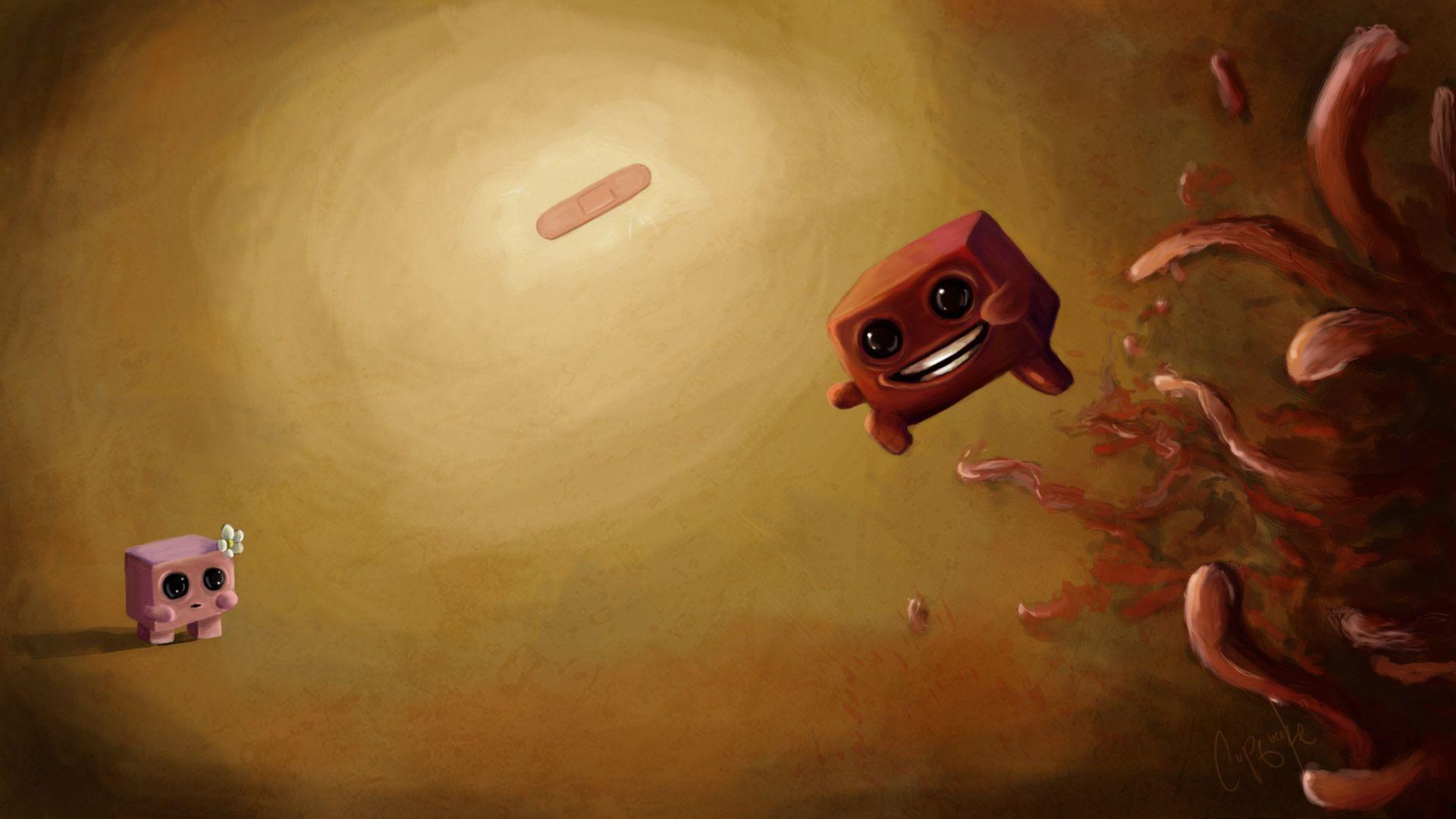 Super Meat Boy Wallpapers Wallpaper Cave